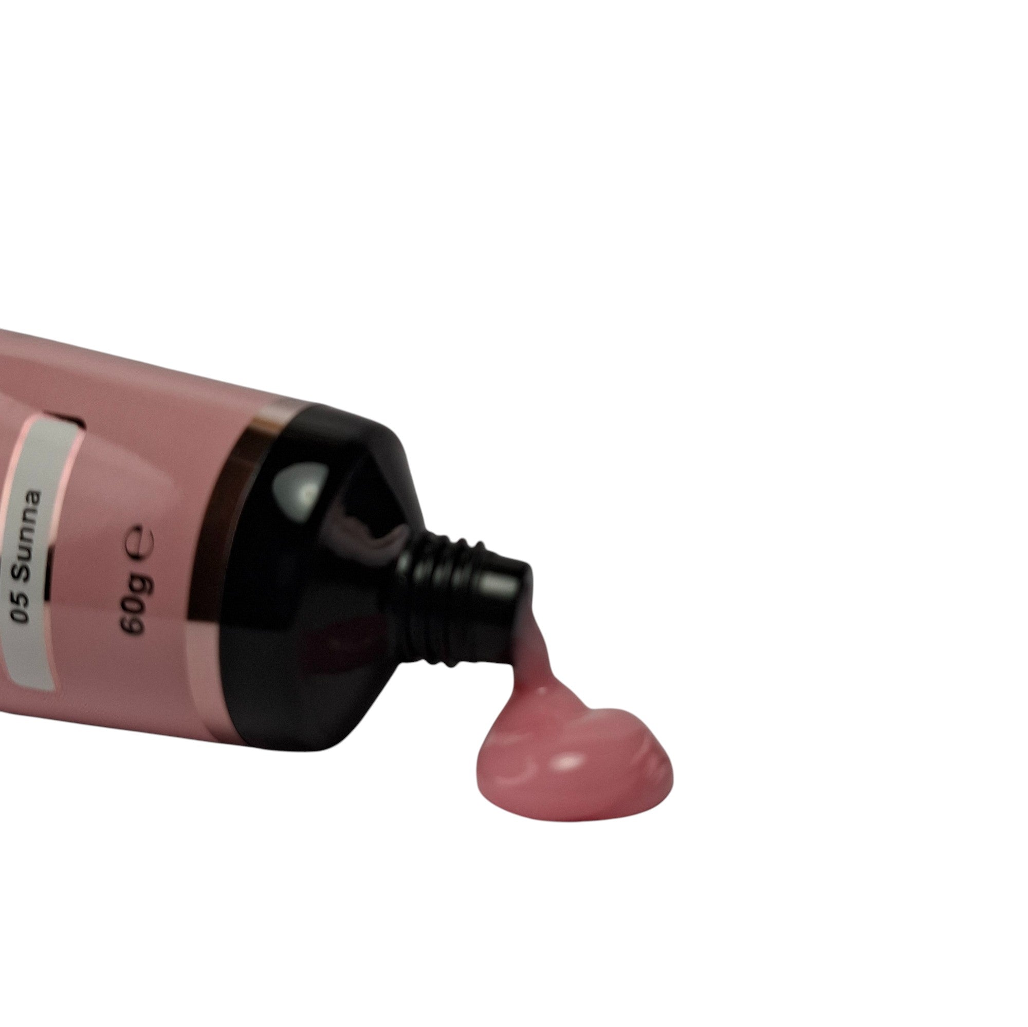 Acrylgel Sunna #05 – Warme Gedempte Roze-Nude met Lichte Perzik-Bruine Ondertoon