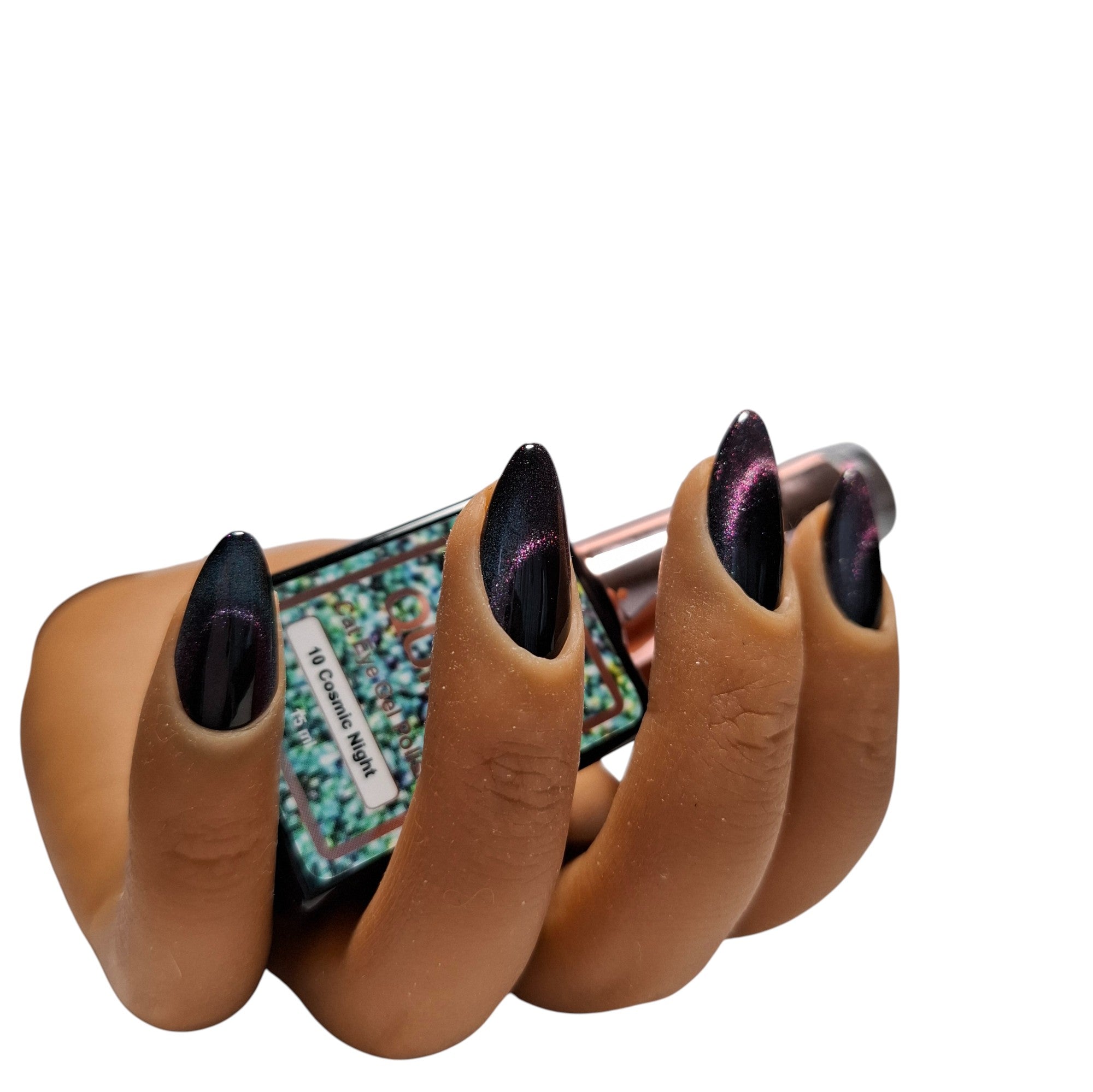 Cat eye Gel polish Cosmic night #10