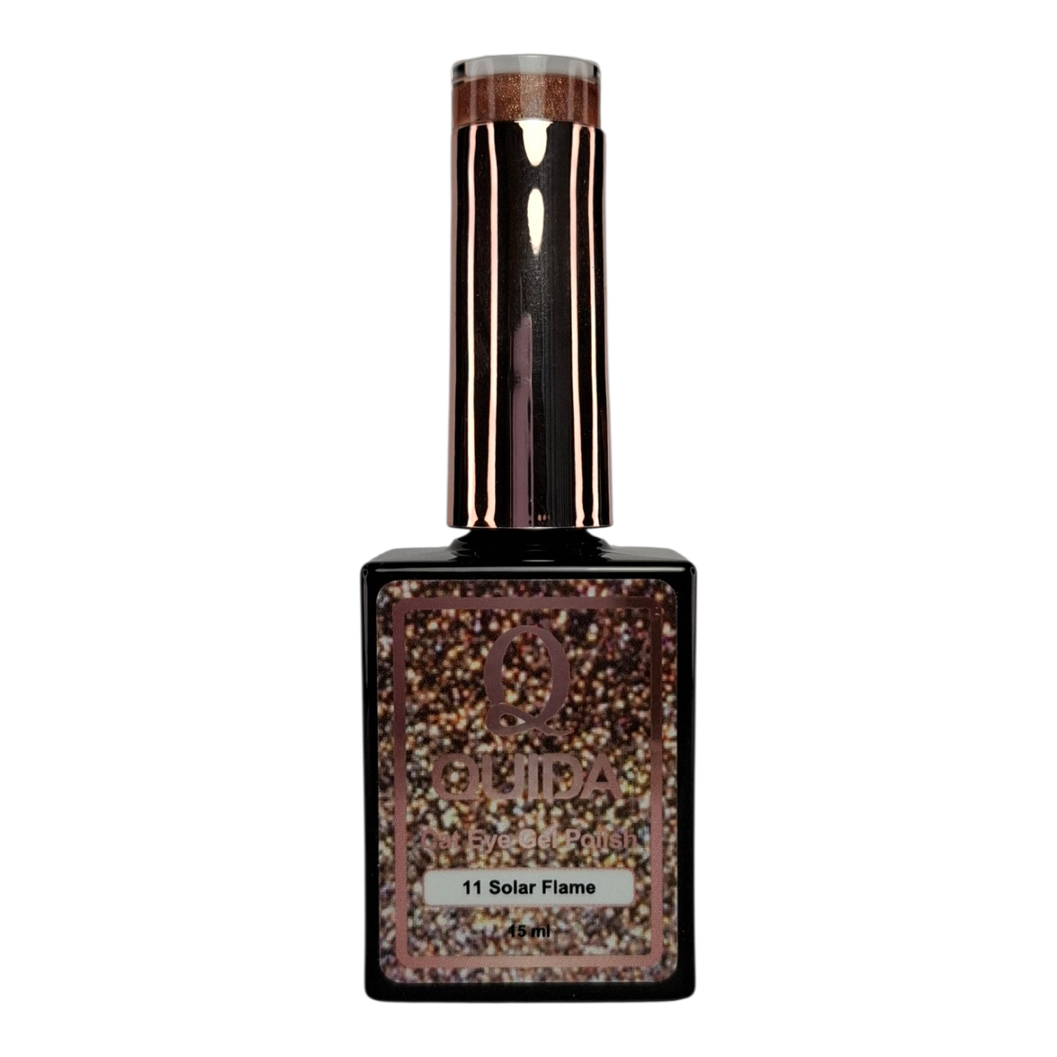 Cat eye Gel polish Solar Flame #11