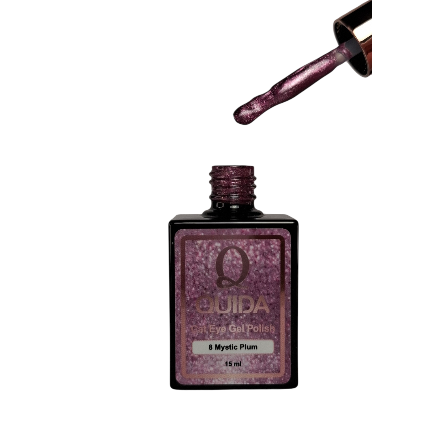 Cat eye Gel polish Mystic Plum #8