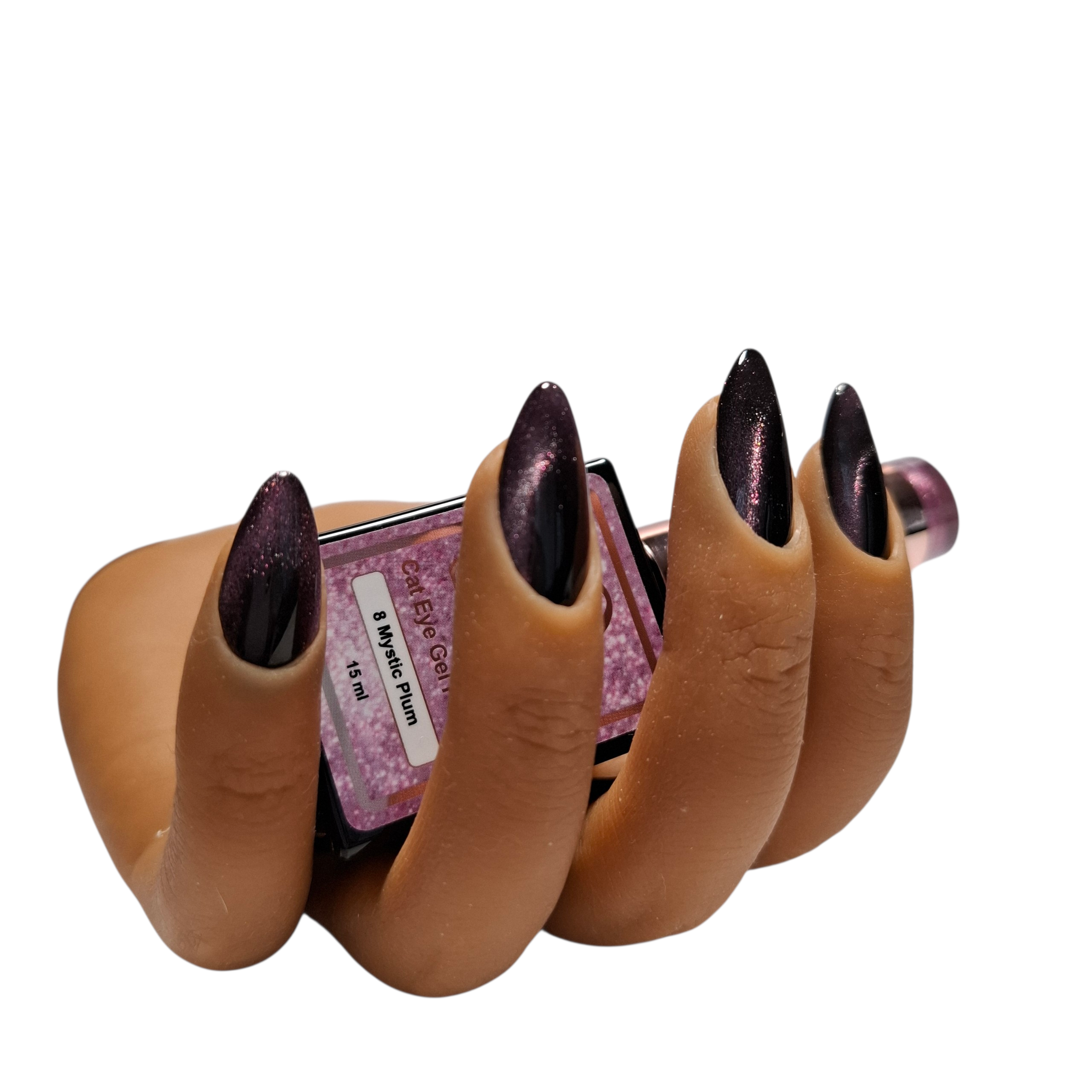 Cat eye Gel polish Mystic Plum #8