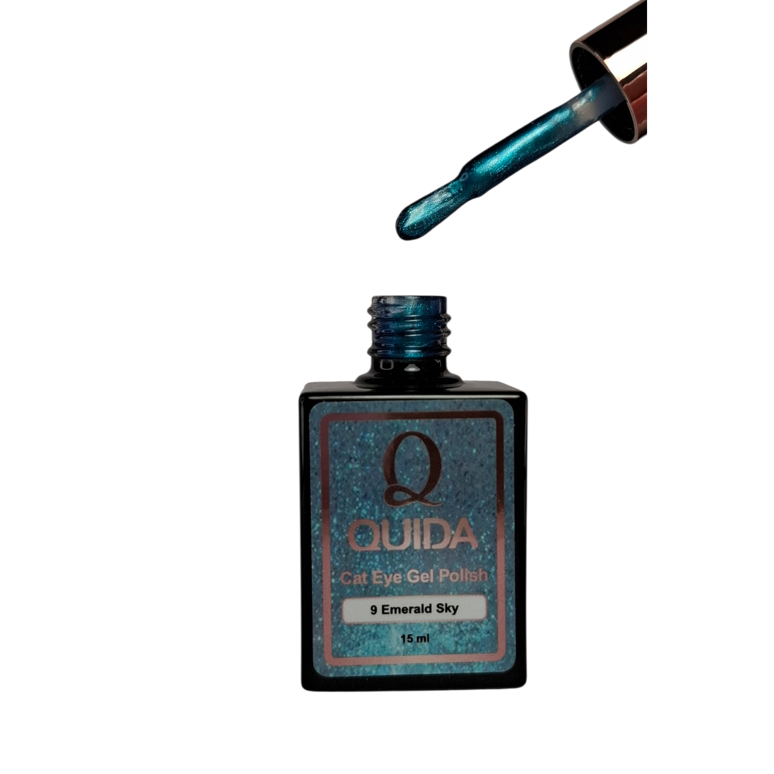 Cat eye Gel polish Emerald Sky #9