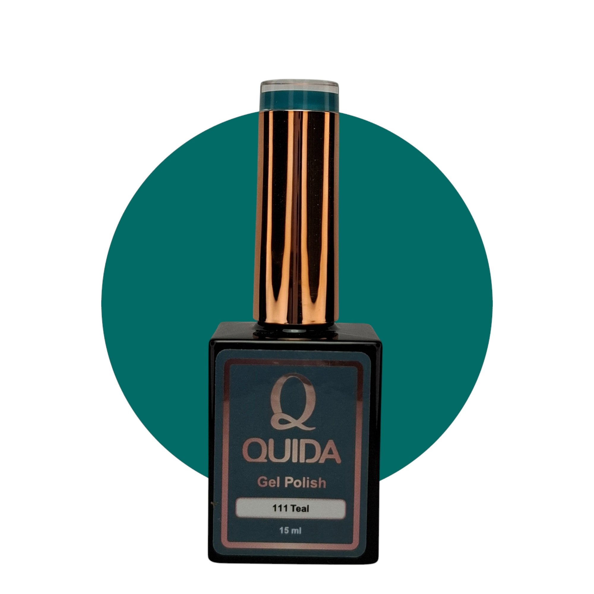 Gel Polish Teal #111 – Diep Blauwgroene Gel Nagellak