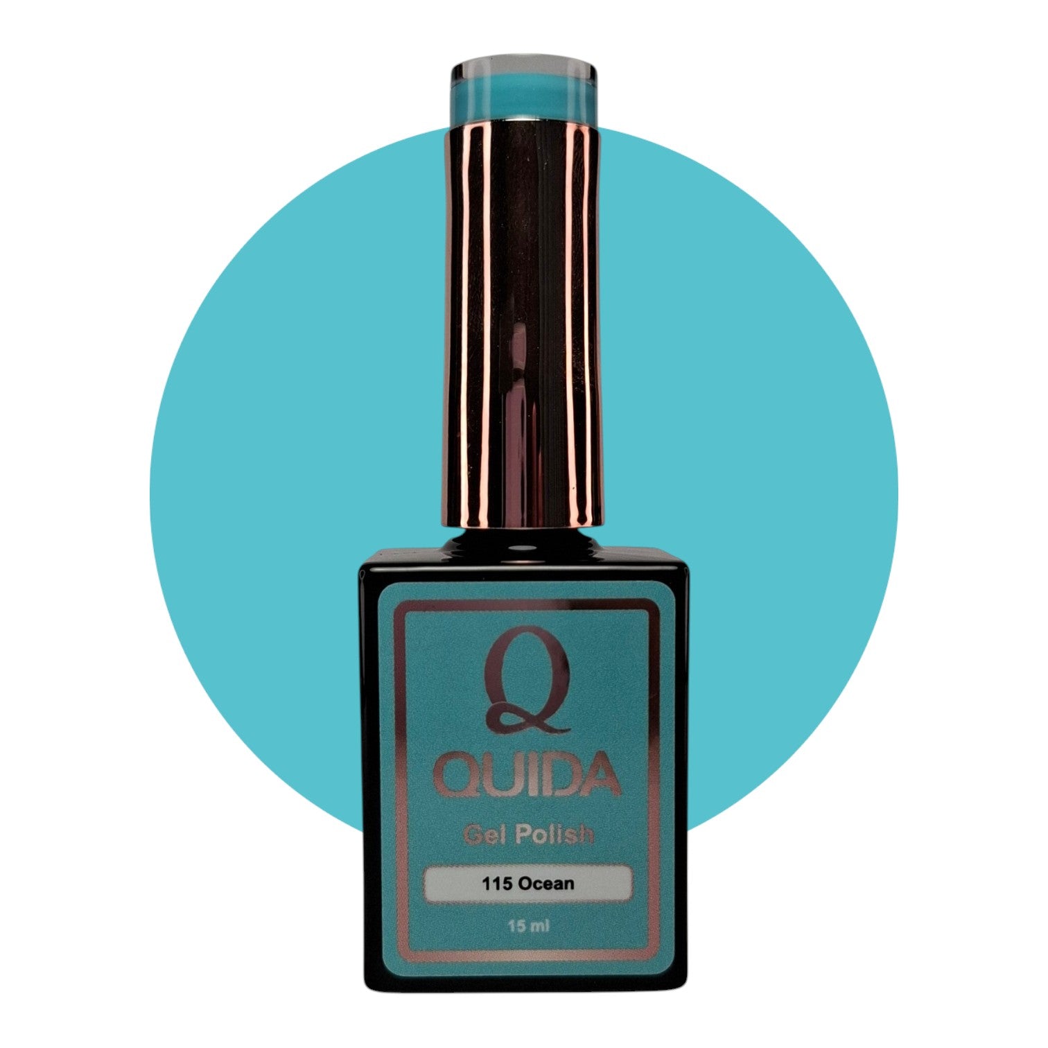 Gel Polish Ocean #115 – Levendige Turquoise Gel Nagellak