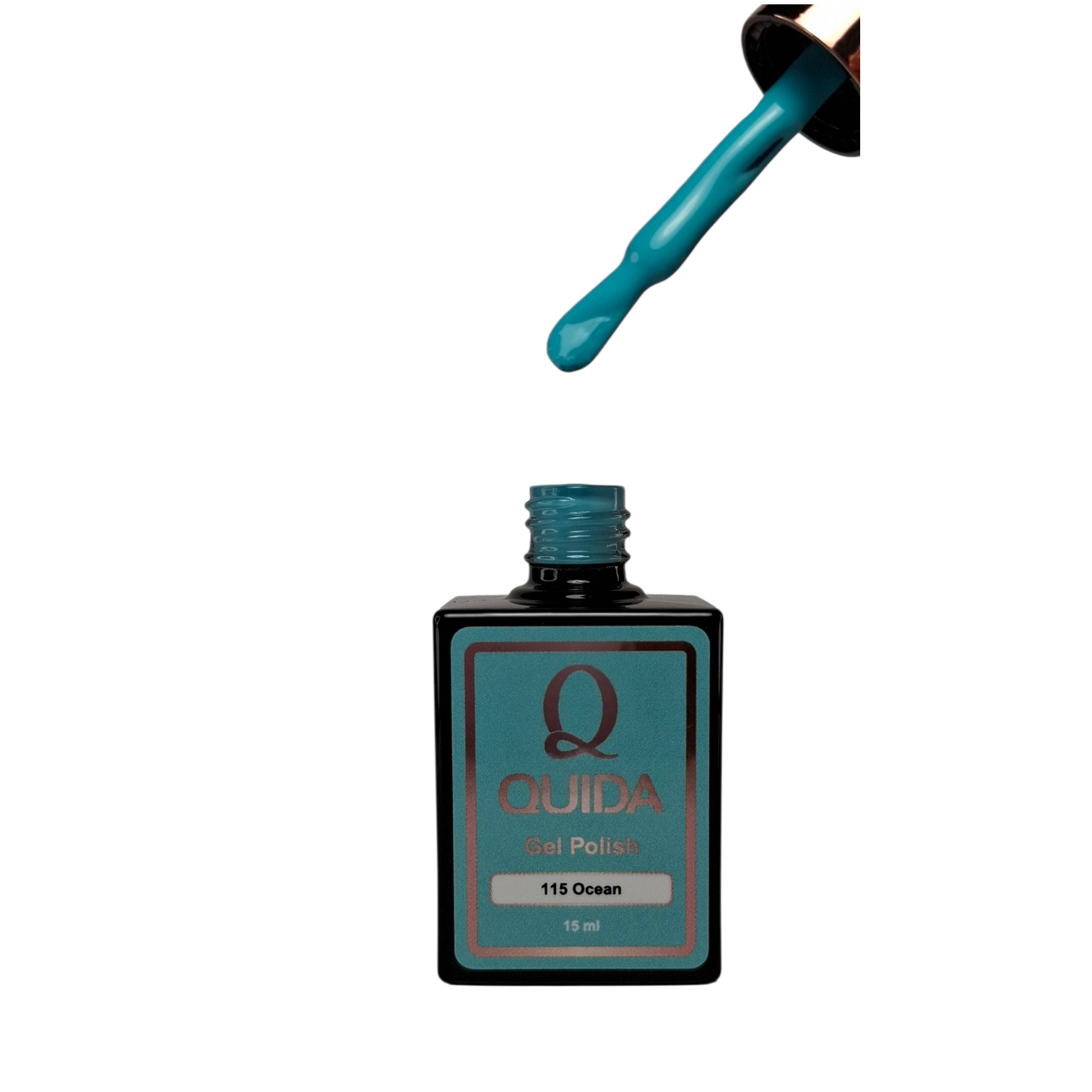 Gel Polish Ocean #115 – Levendige Turquoise Gel Nagellak