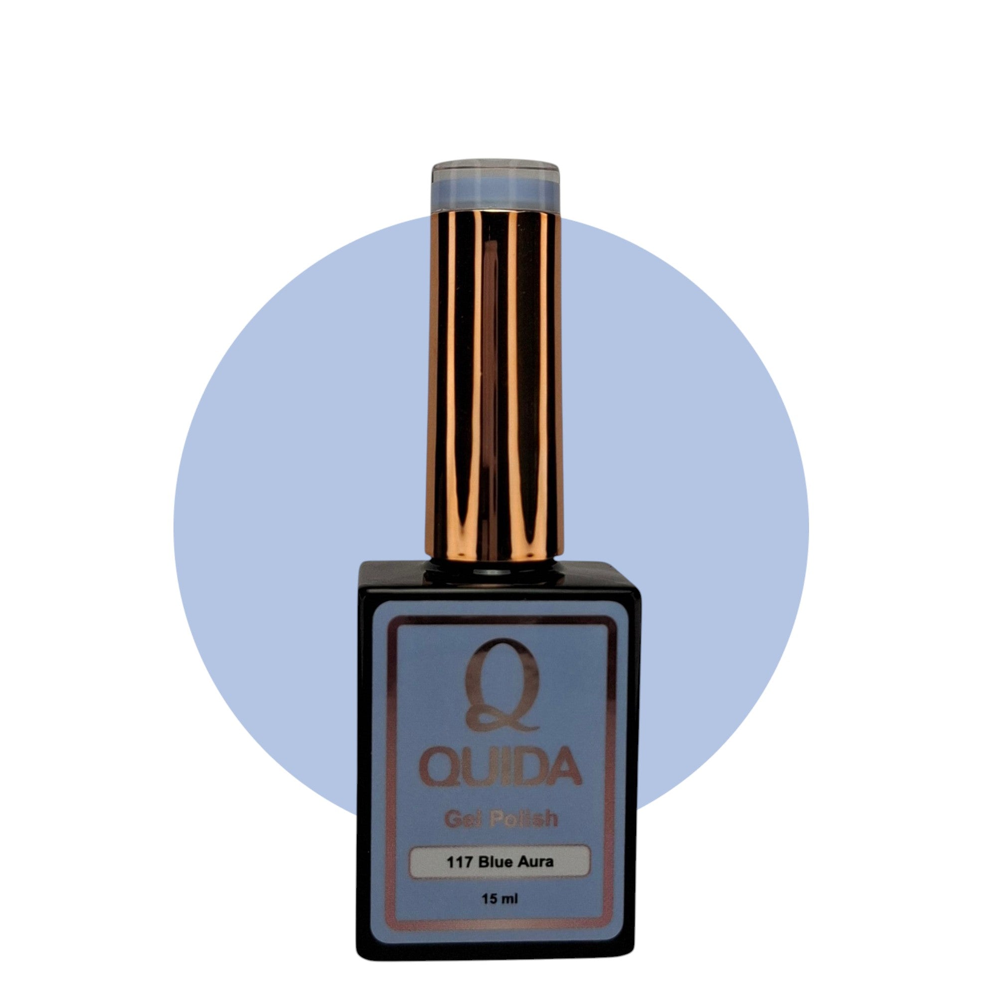 Gel Polish Blue Aura #117 – Luchtige Pastelblauwe Gel Nagellak