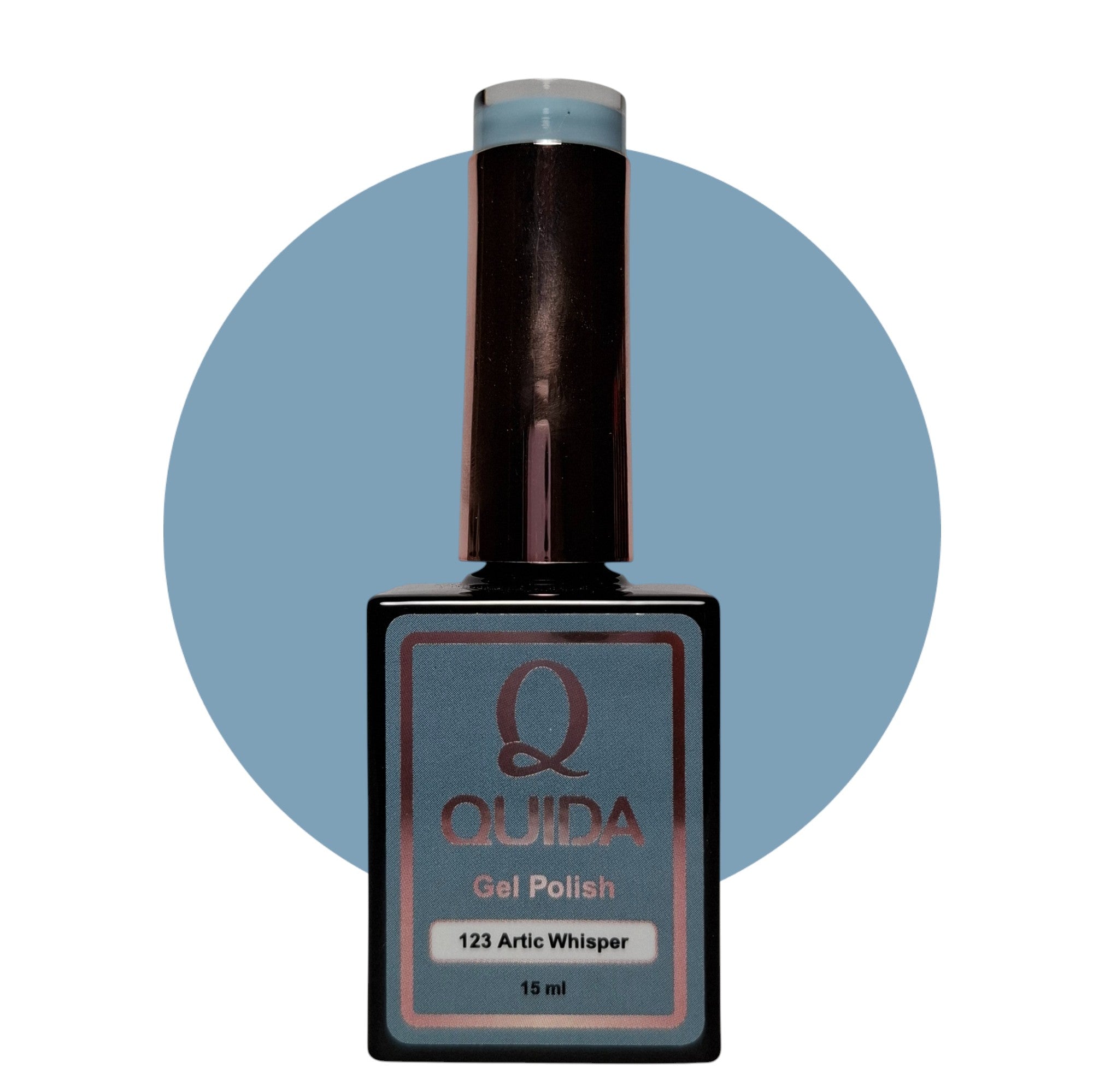 Gel Polish Arctic Whisper #123 – Zachte Lichtblauwe Koele Tint