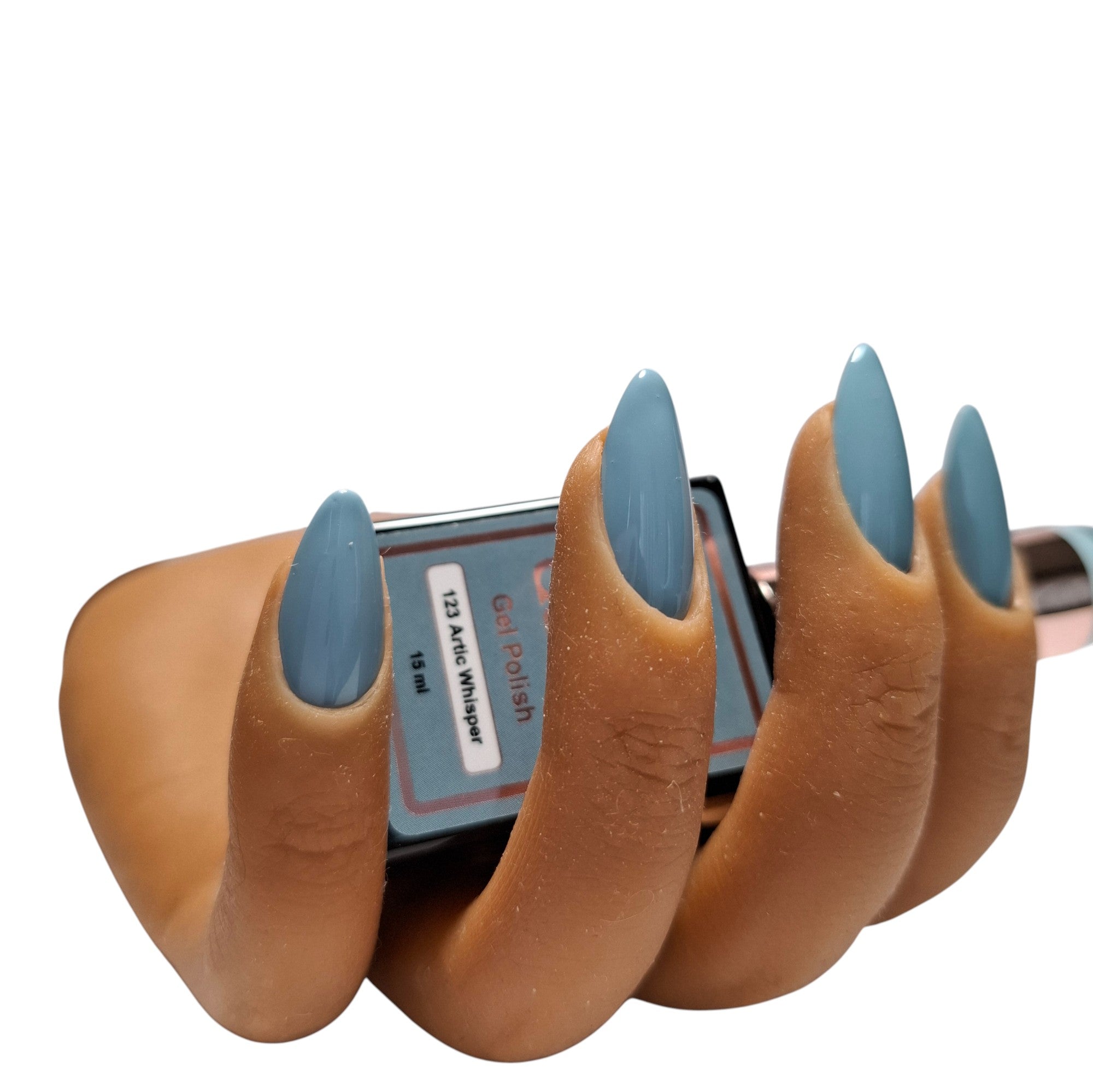 Gel Polish Arctic Whisper #123 – Zachte Lichtblauwe Koele Tint
