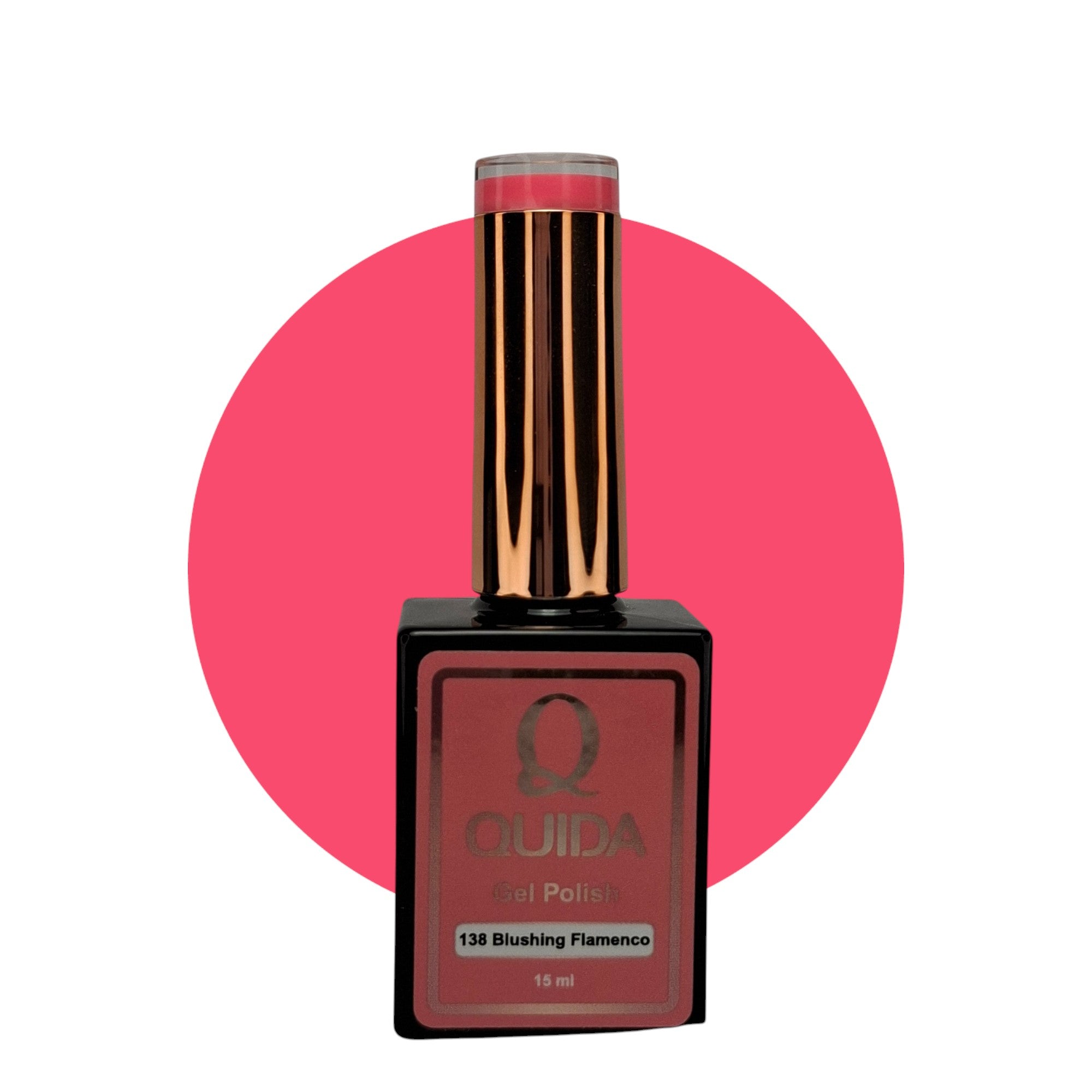 Gel Polish Blushing Flamenco #138 – Levendig Koraalroze