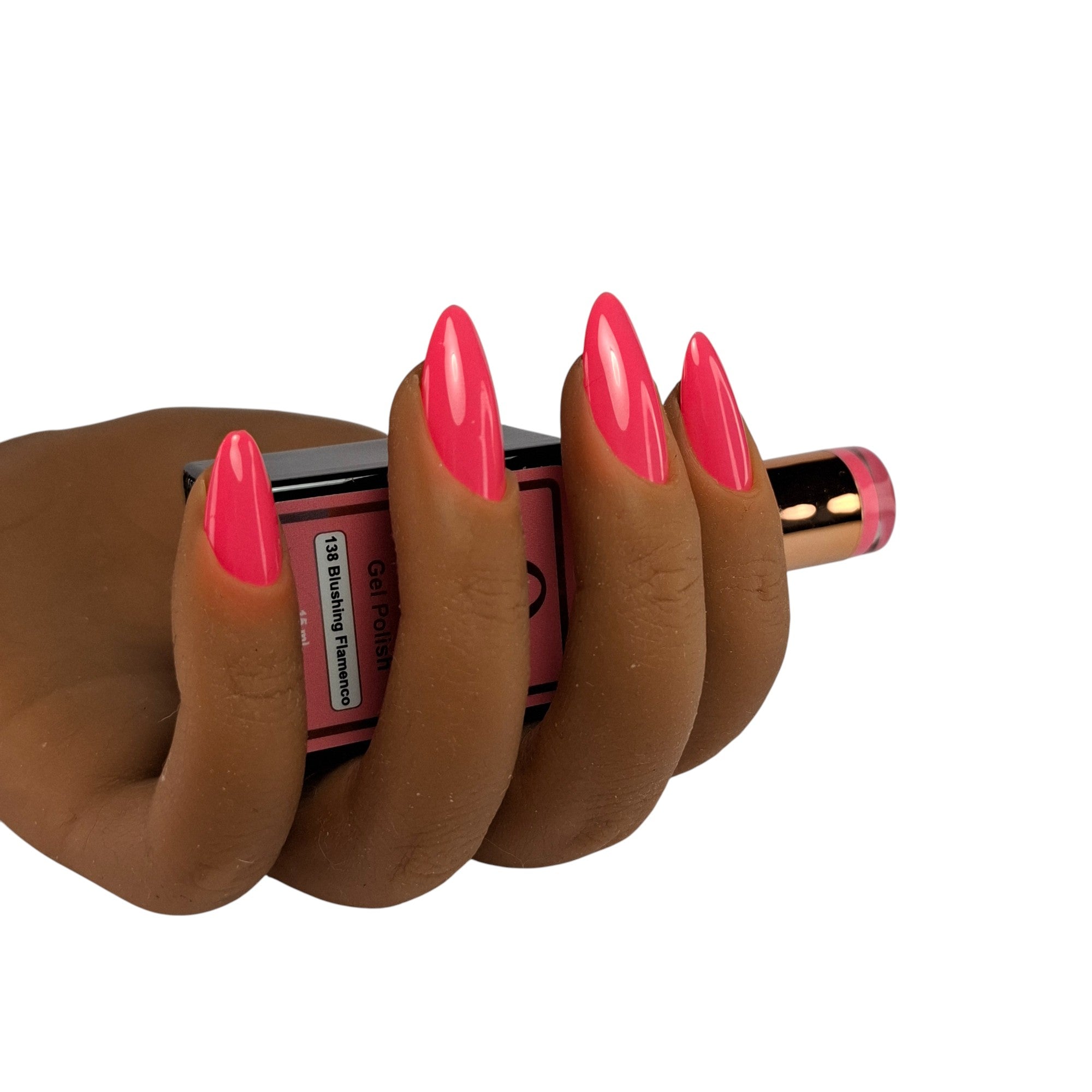 Gel Polish Blushing Flamenco #138 – Levendig Koraalroze