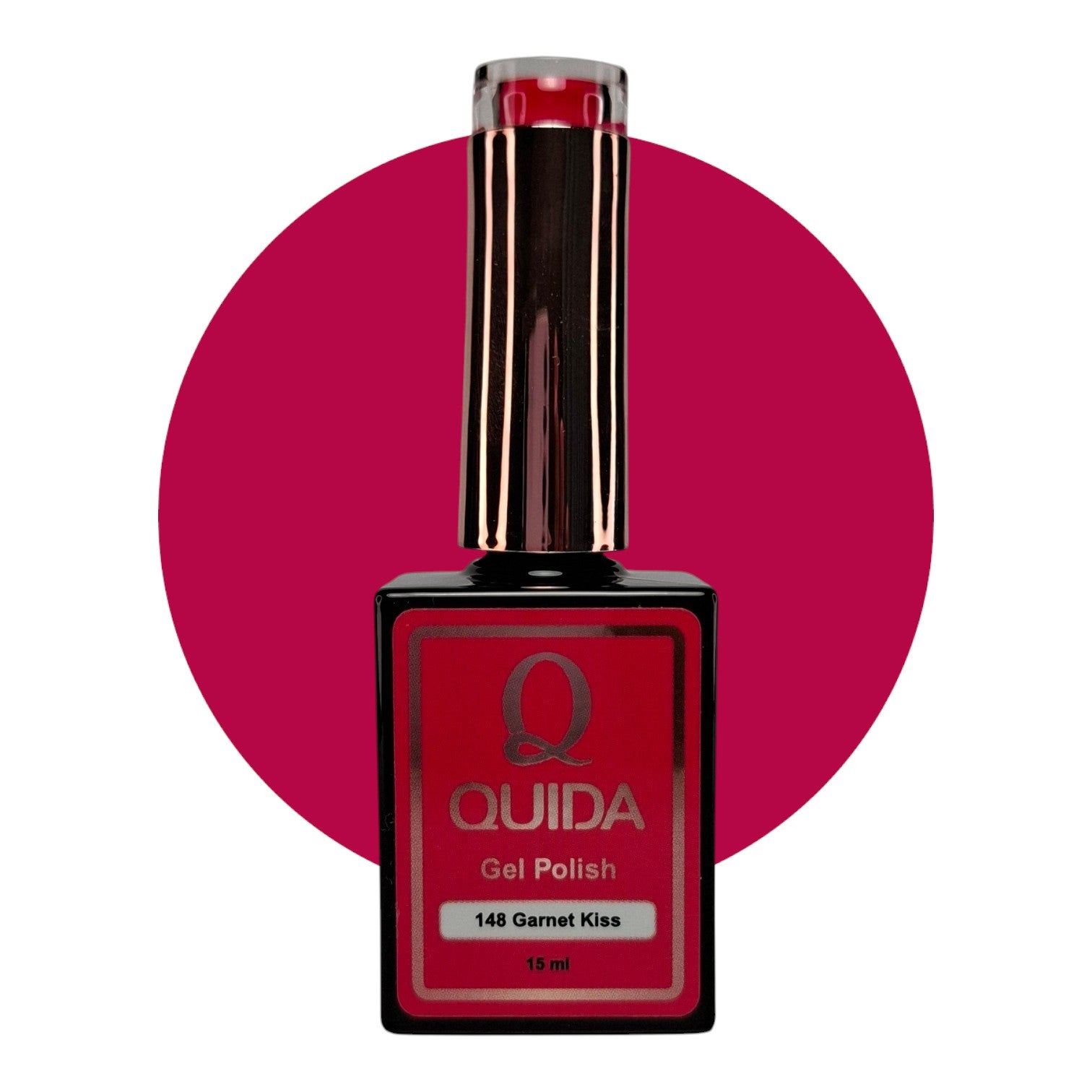 Gel Polish Garnet Kiss #148 – Diepe Robijnrood Granaat