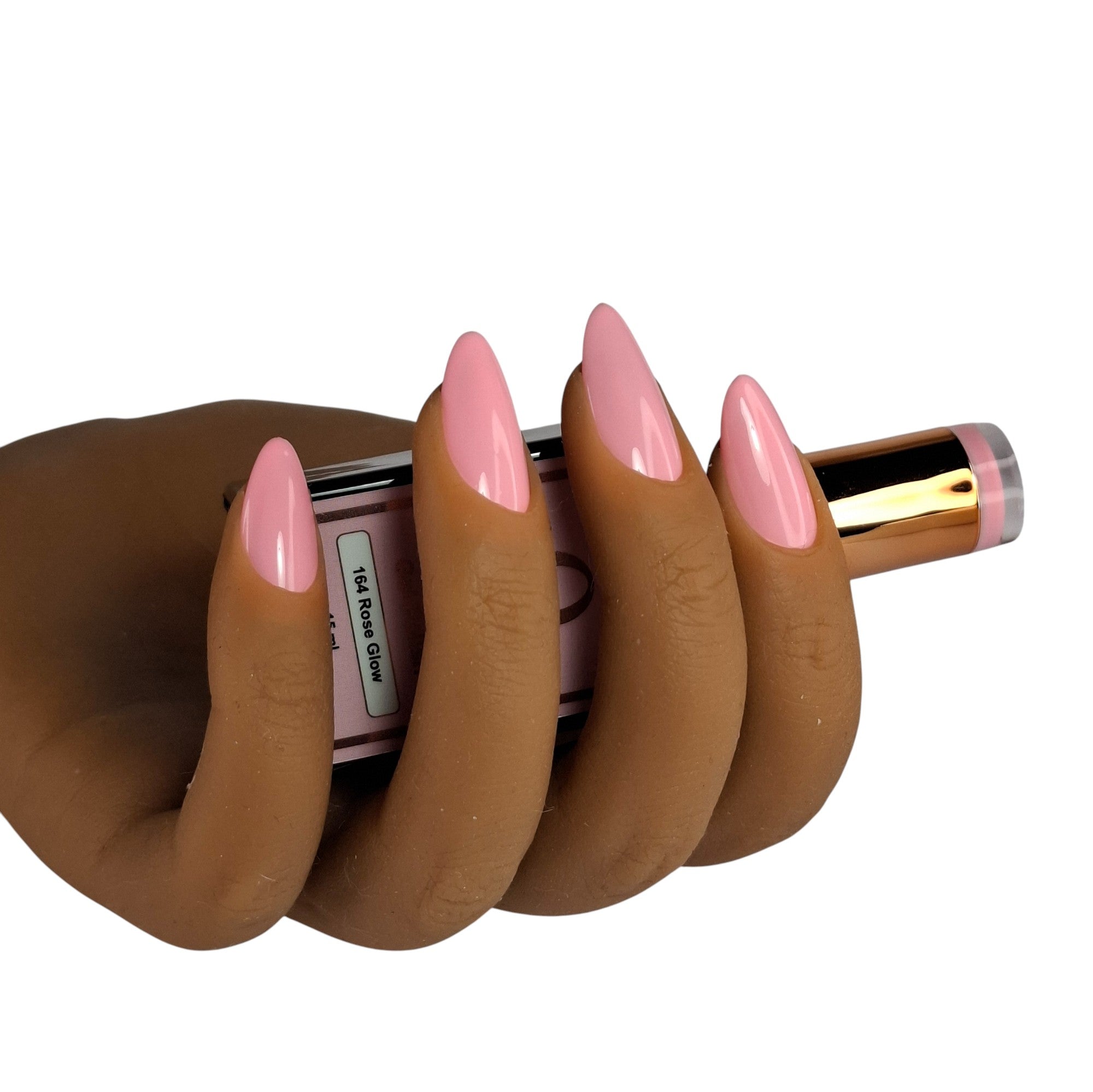 Gel Polish Rose Glow #164 – Fris Lichtroze met Zachte Glans
