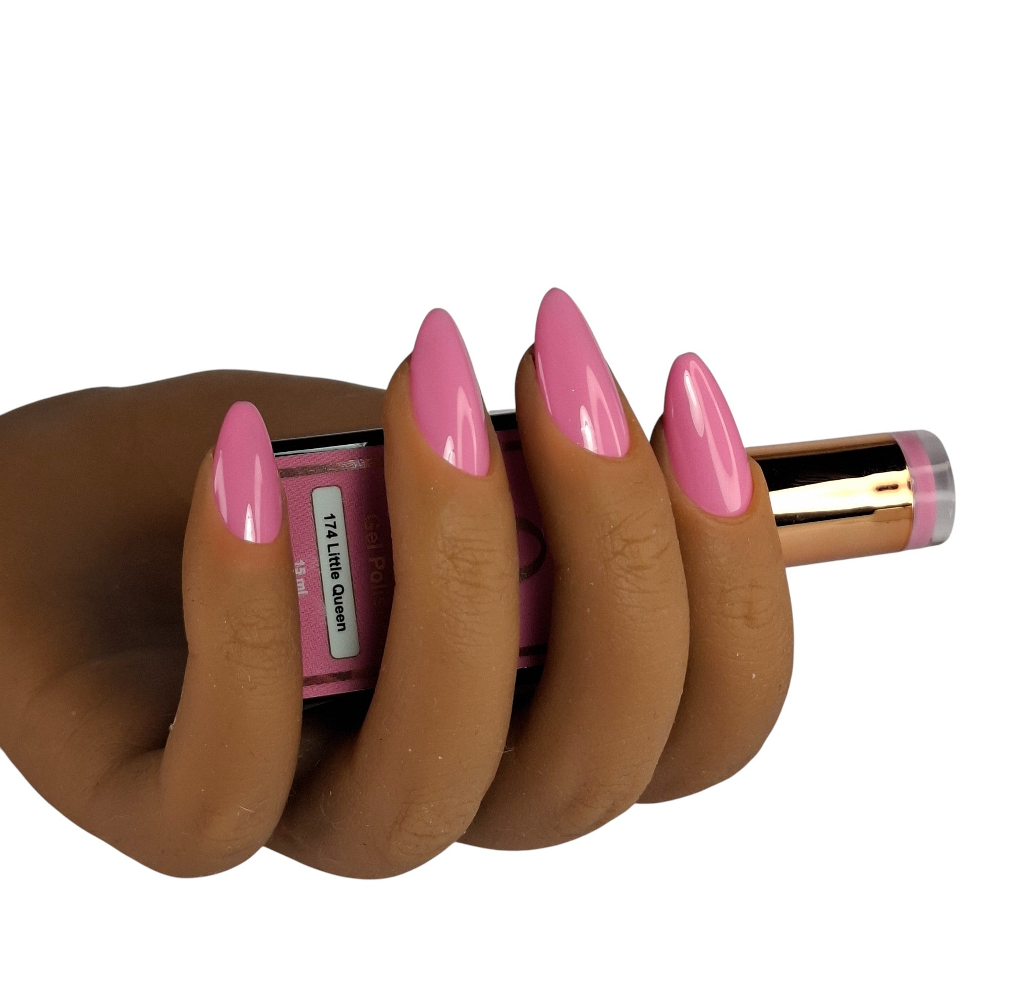 Gel Polish Little Queen #174 – Levendig Roze met Fuchsia Gloed