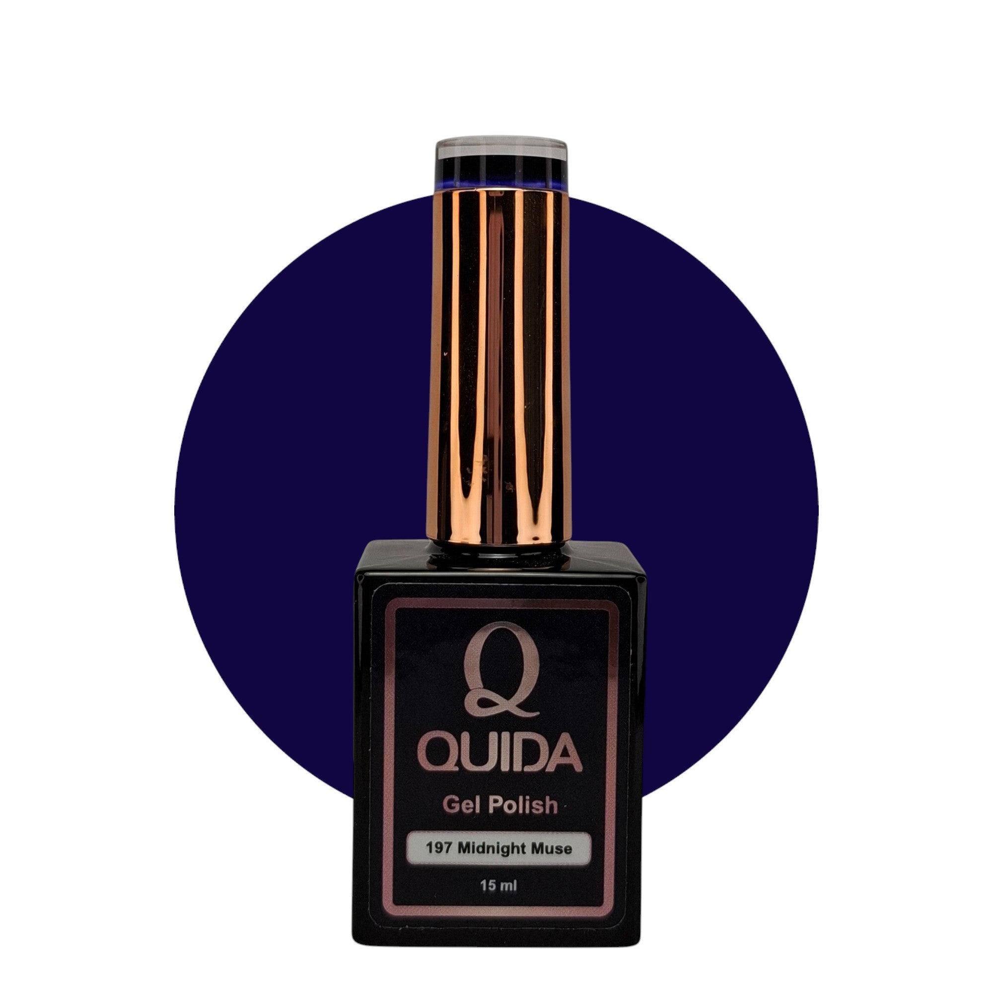 Gel Polish Midnight Muse #197 – Diep Nachtblauw