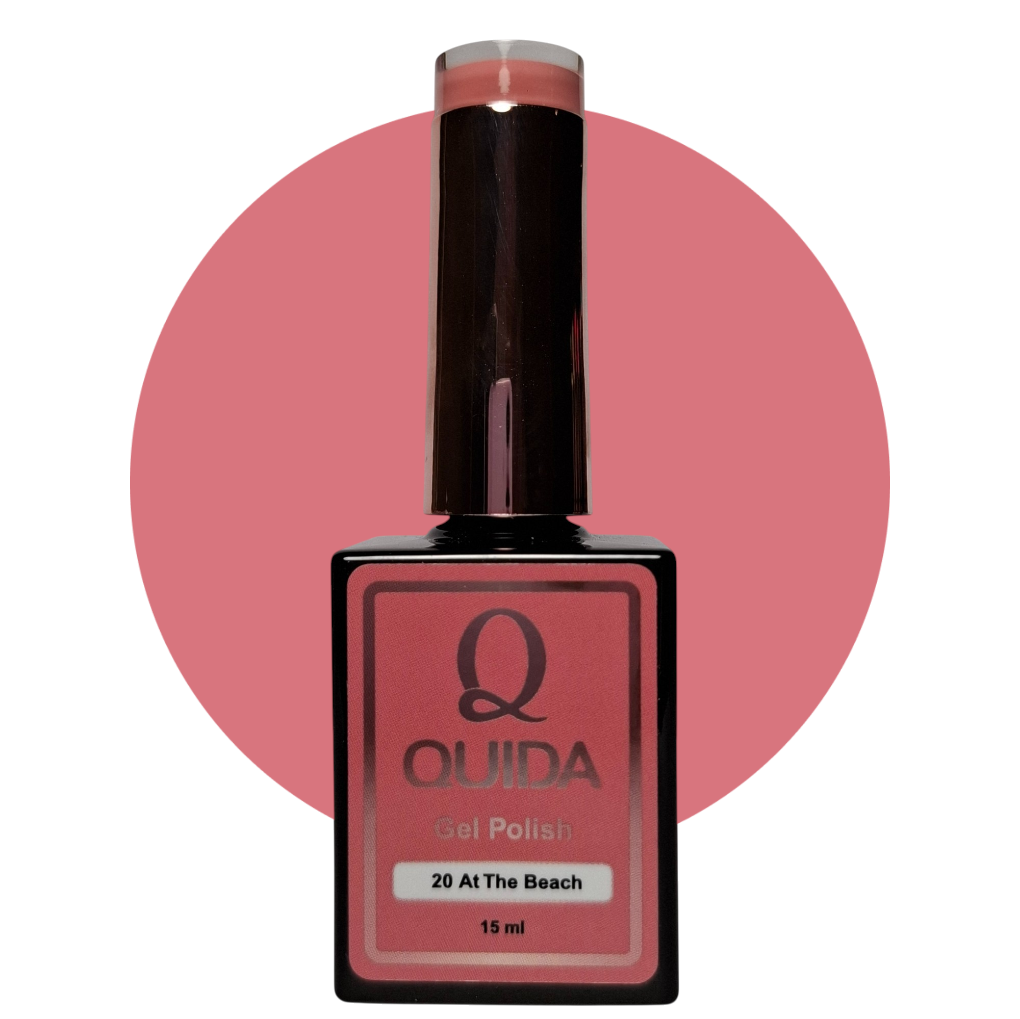 Gel Polish At The Beach #20 – Gedempte Warme Roze-Mauve met Terracotta Ondertoon