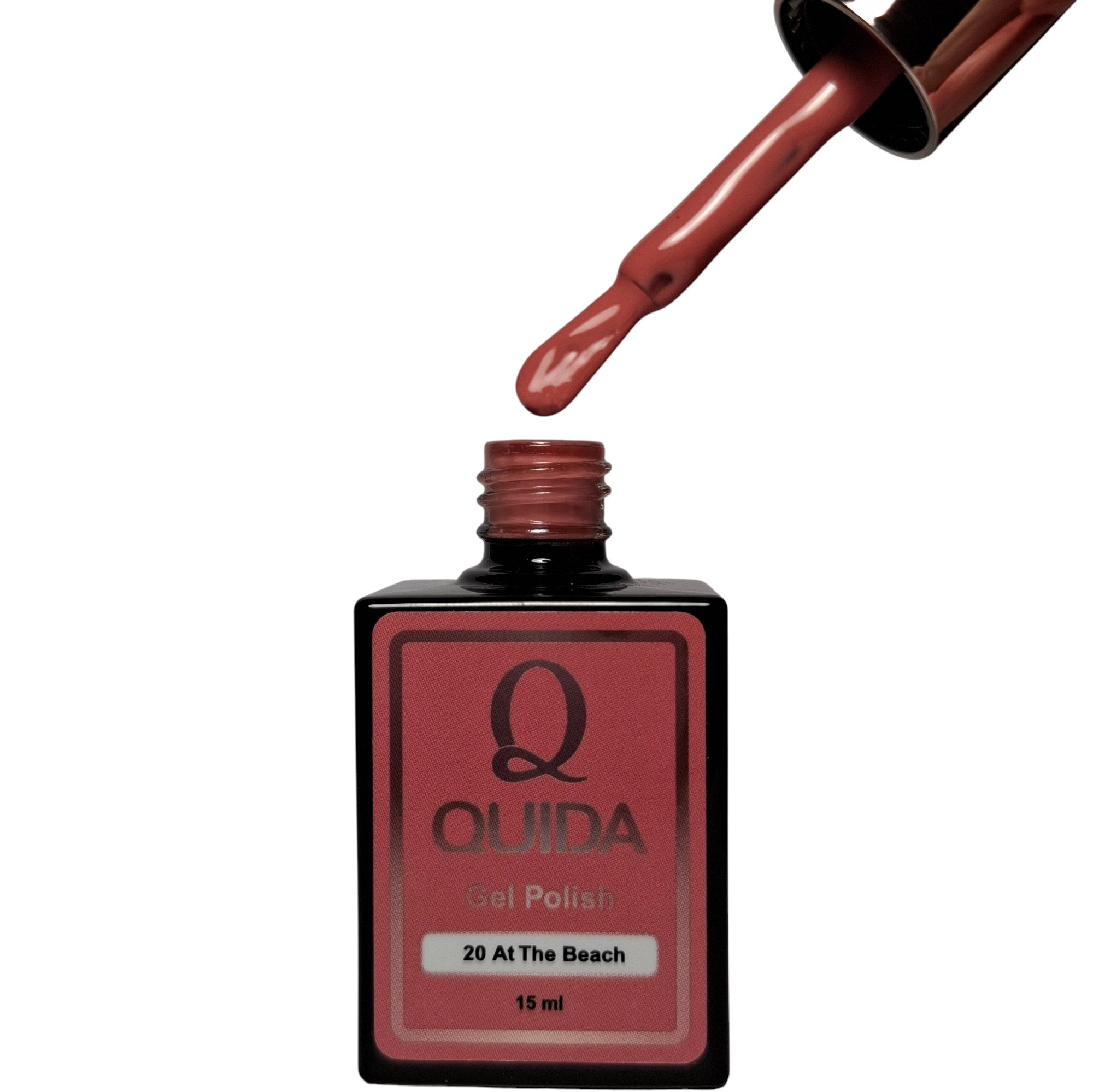 Gel Polish At The Beach #20 – Gedempte Warme Roze-Mauve met Terracotta Ondertoon