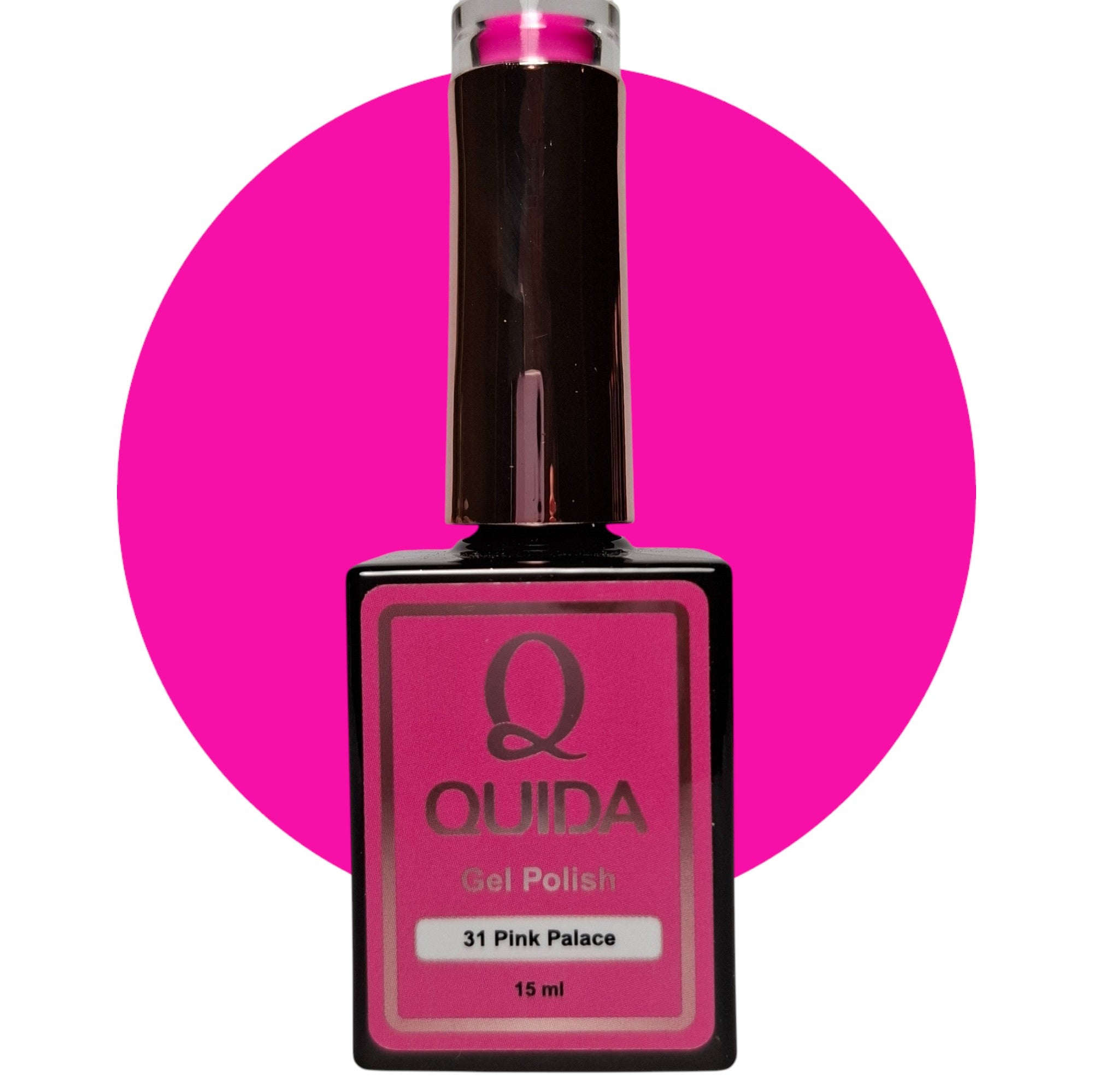 Gel Polish Pink Palace #31 – Intens Stralend Magenta-Roze met Neon Gloed