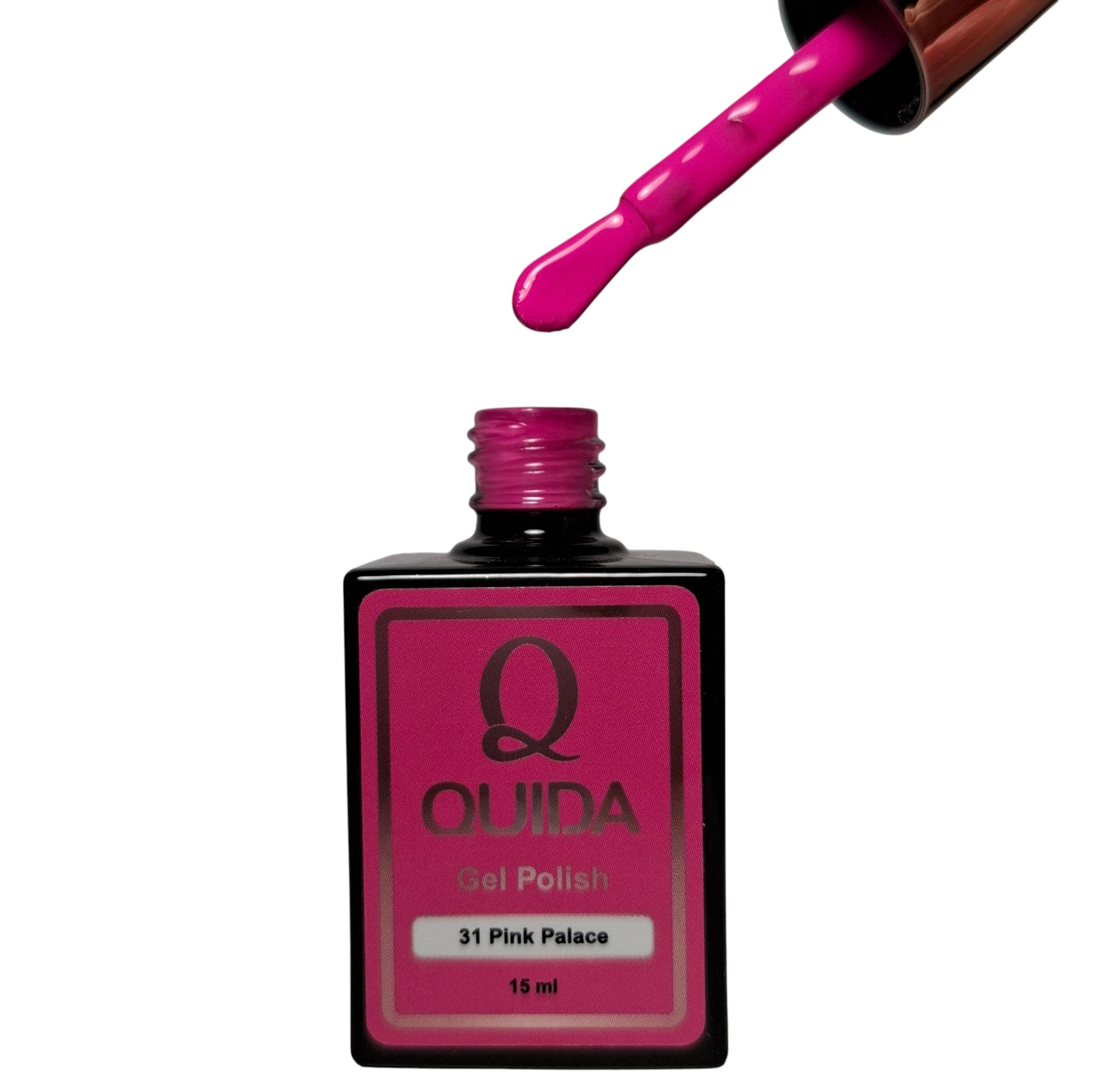 Gel Polish Pink Palace #31 – Intens Stralend Magenta-Roze met Neon Gloed