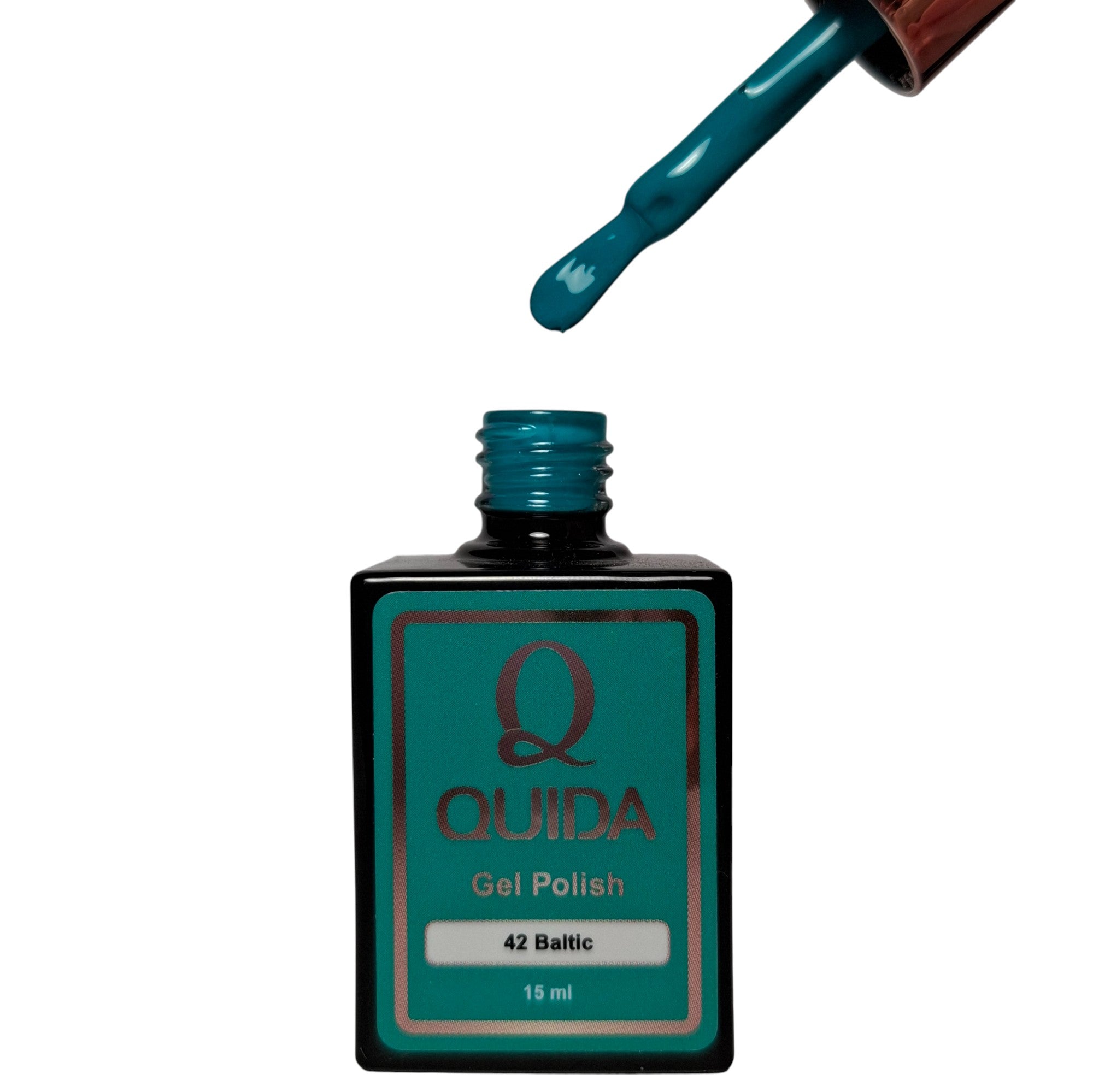 Gel Polish Baltic #42 – Diep Verzadigd Teal-Groen met Koele Blauwe Ondertoon