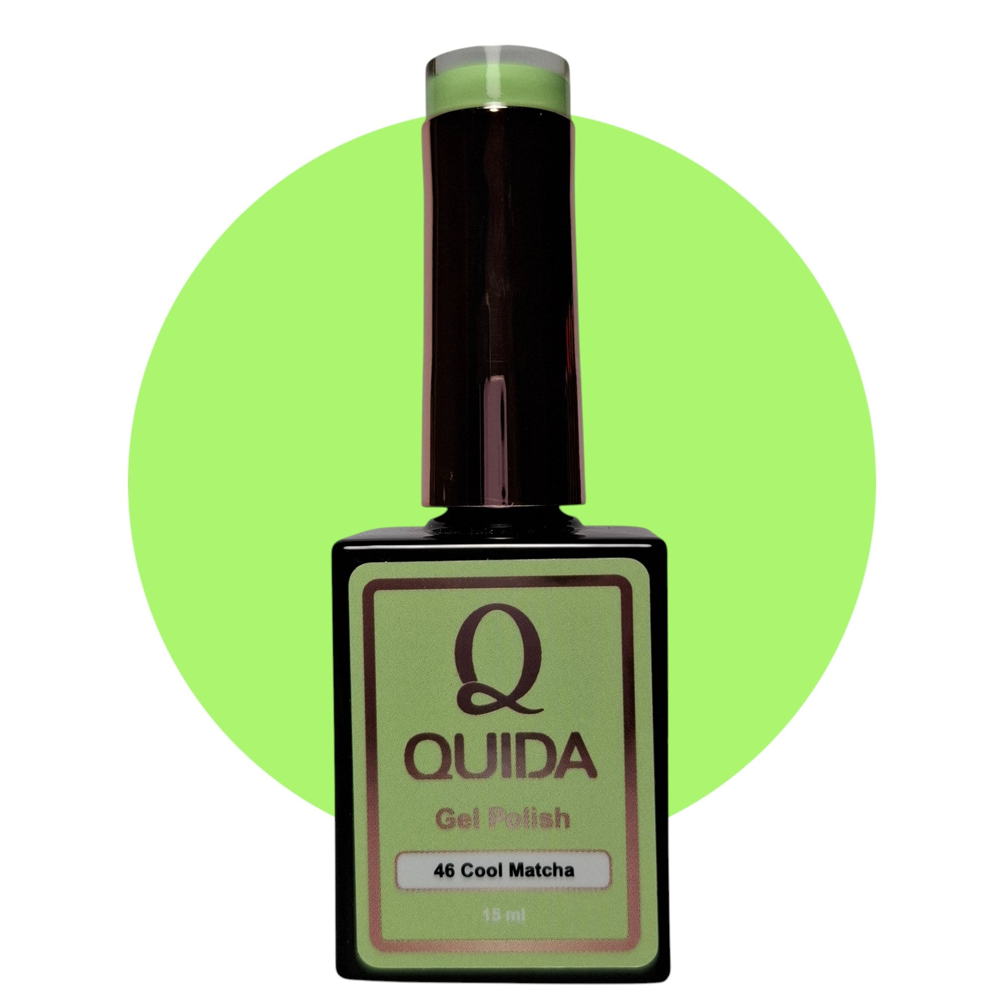 Gel Polish Cool Matcha #46 – Licht Helder Limoengroen met Zachte Gele Ondertoon