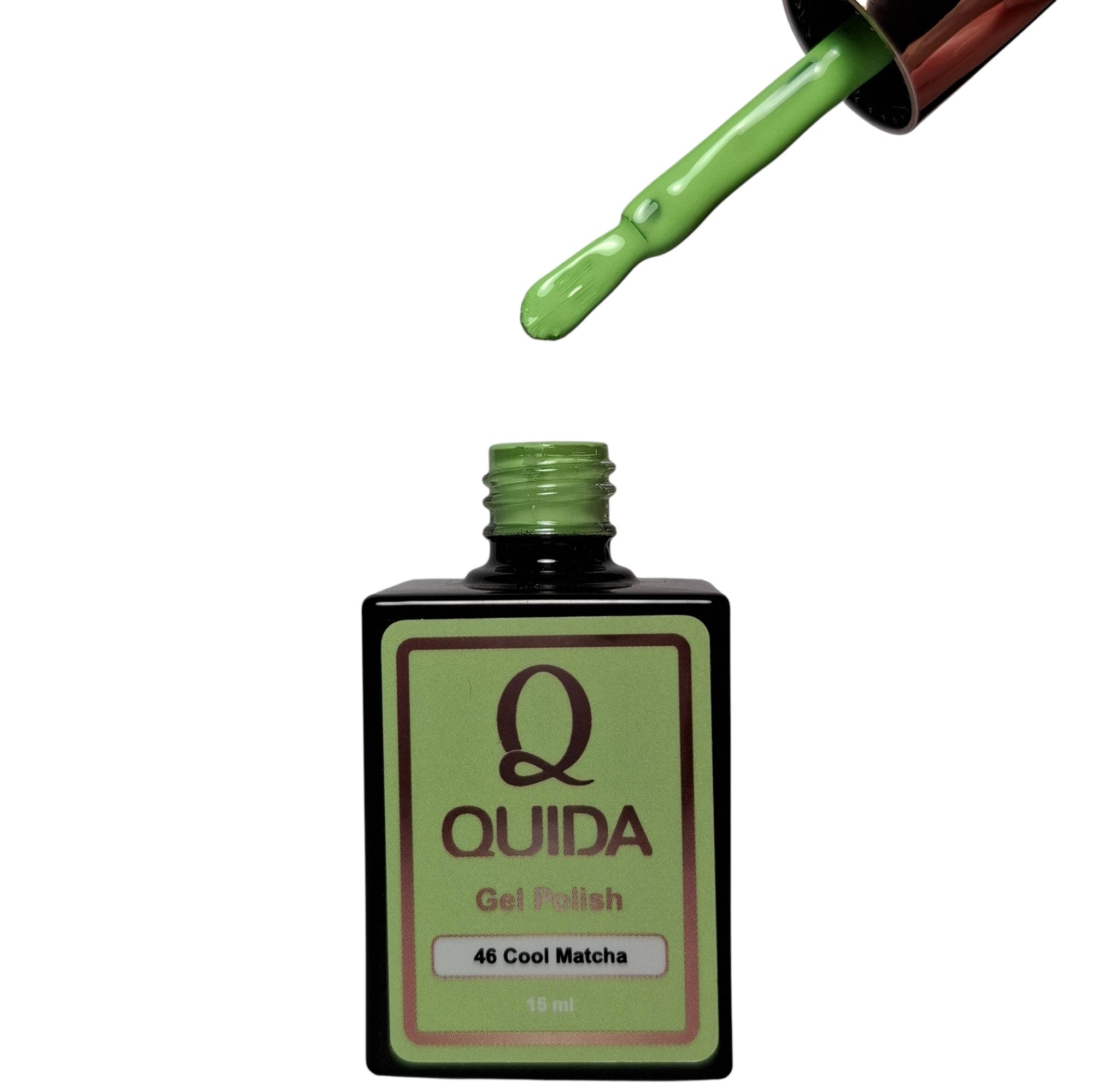 Gel Polish Cool Matcha #46 – Licht Helder Limoengroen met Zachte Gele Ondertoon