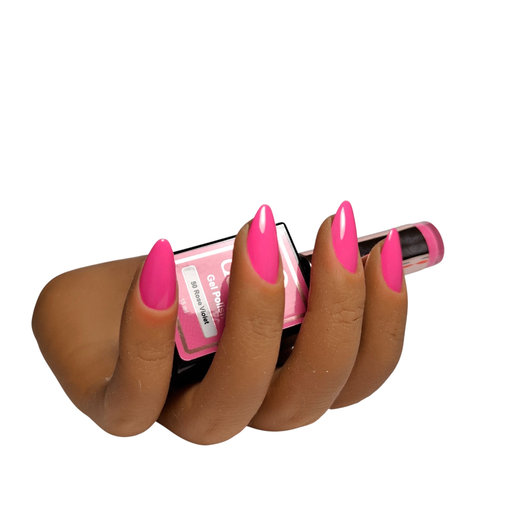 Gel Polish Rose Violet #50 – Warm Verzadigd Fuchsia-Roze met Violet Ondertoon
