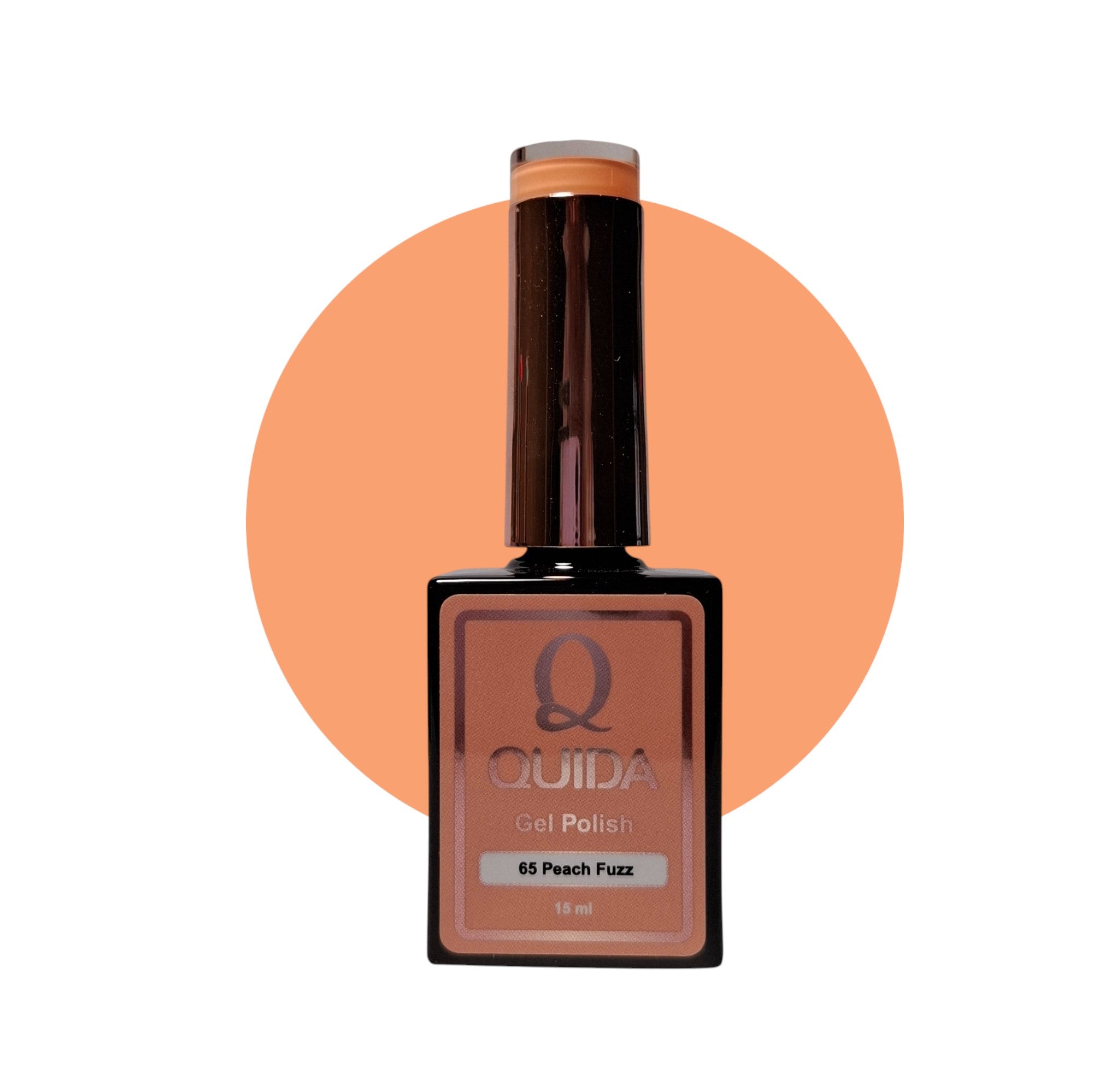 Gel Polish Peach Fuzz #65 – Zachte Warme Perzik-Oranje met Crèmige Gloed