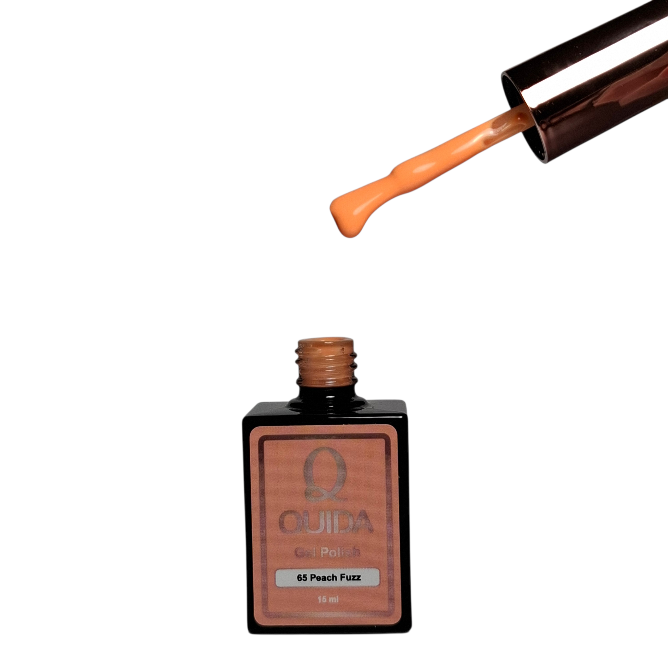 Gel Polish Peach Fuzz #65 – Zachte Warme Perzik-Oranje met Crèmige Gloed