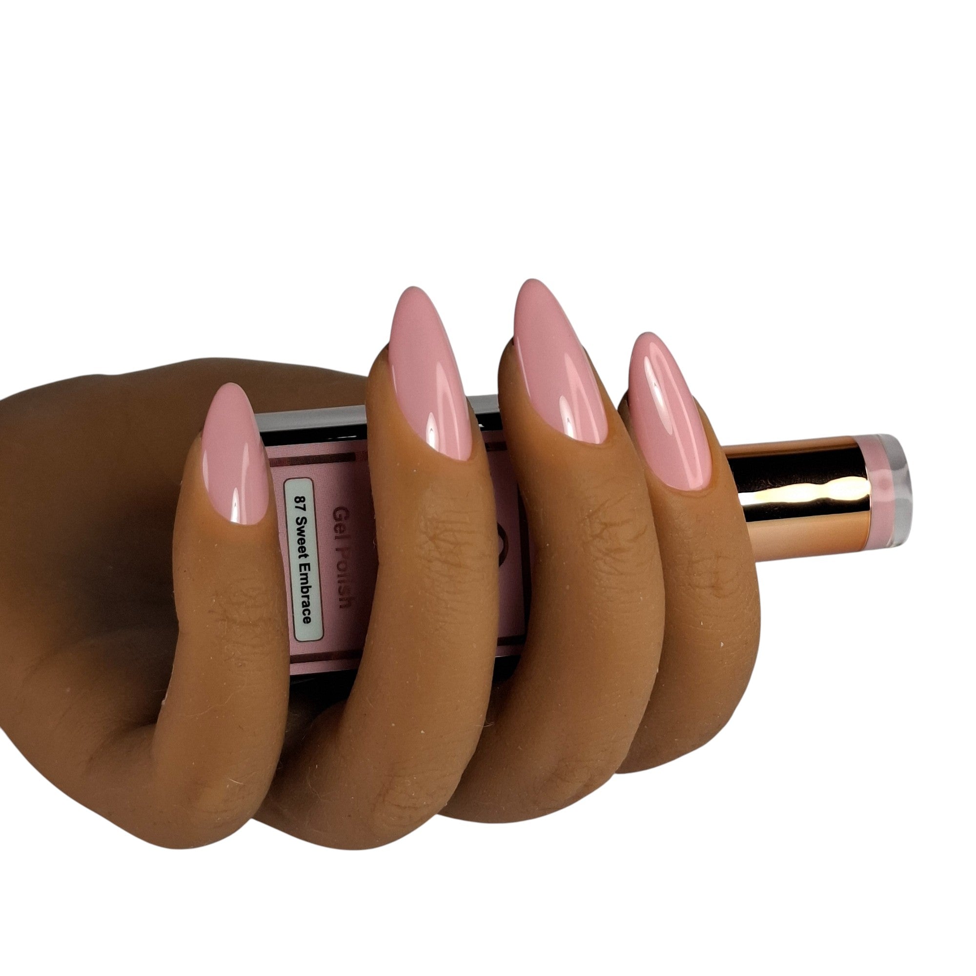 Gel Polish First Kiss #88 – Poederig Blush-Nude met Zacht Roze Gloed