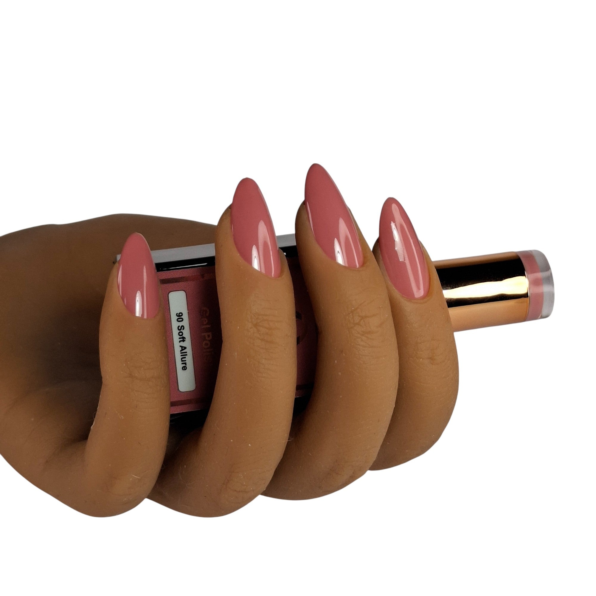 Gel Polish Soft Allure #90 – Gedempte Oud-Roze met Mauve Ondertoon