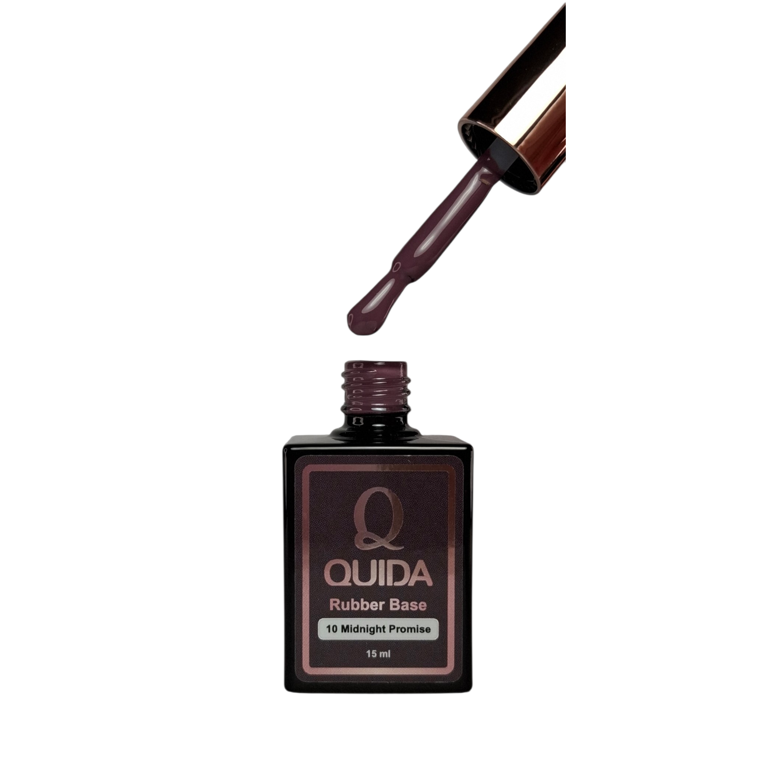 Rubber Base Midnight Promise #10 – Diepe Donkere Mauve met Mysterieuze Paarse Ondertoon