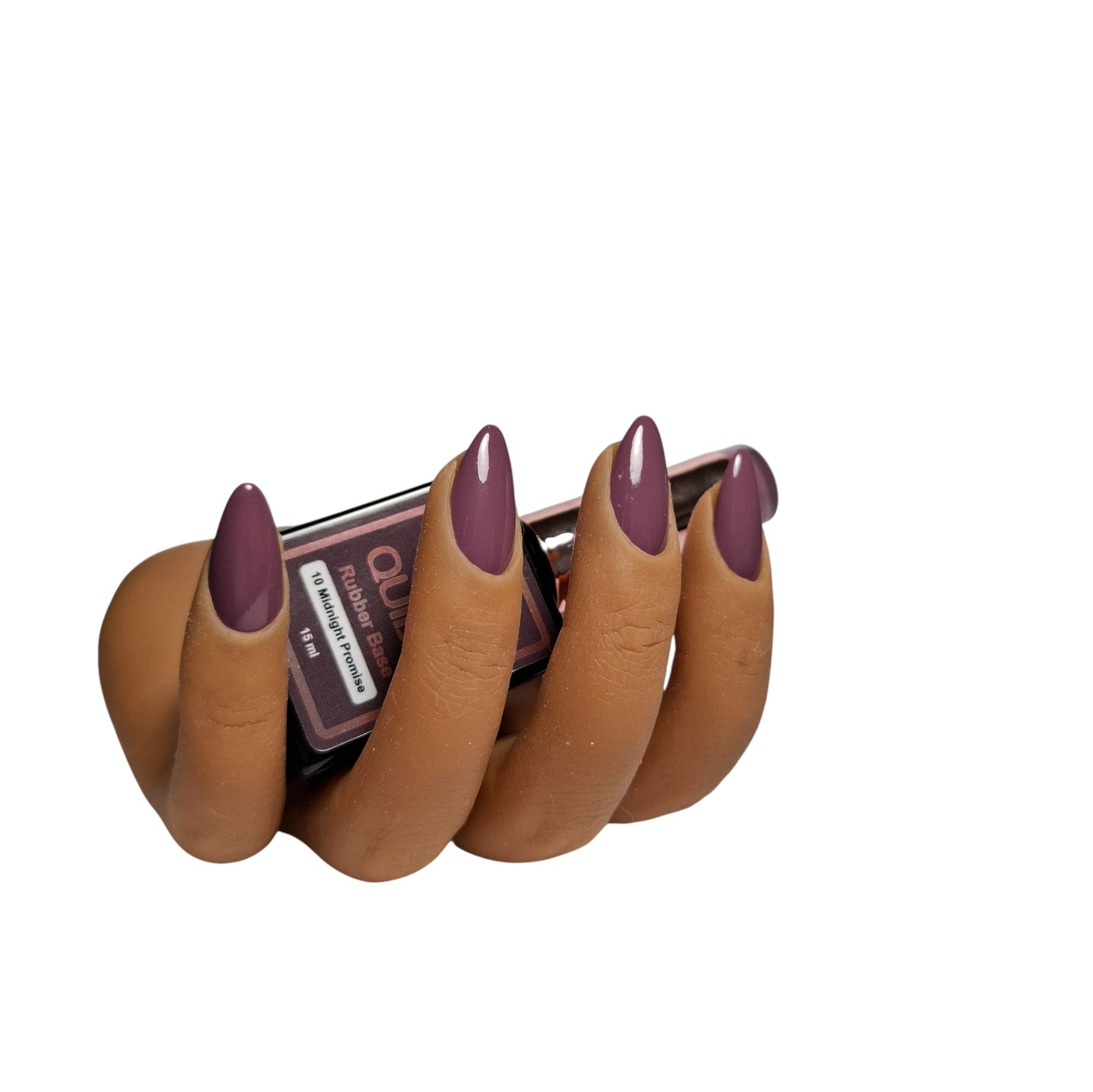 Rubber Base Midnight Promise #10 – Diepe Donkere Mauve met Mysterieuze Paarse Ondertoon