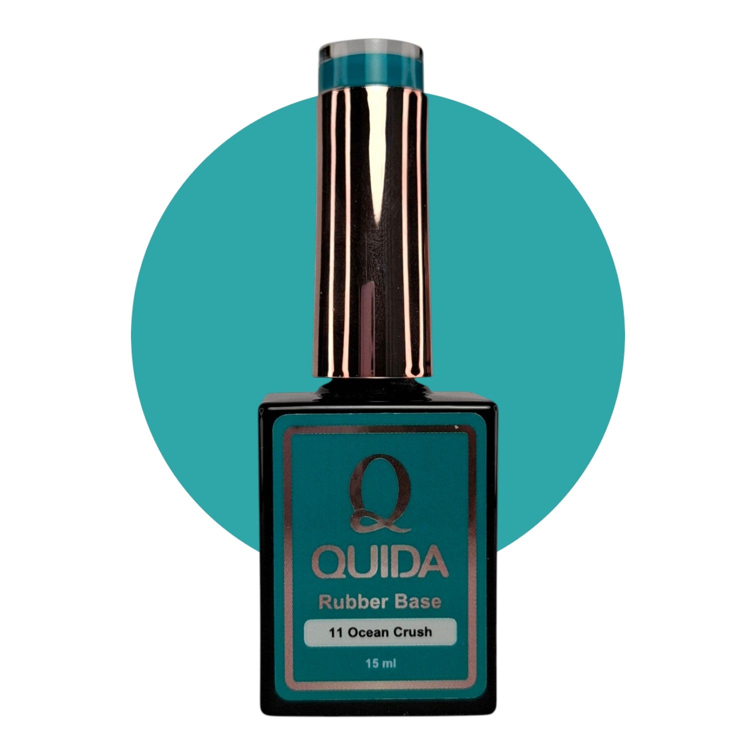 Rubber Base Ocean Crush #11 – Helder Levendig Turquoise met Tropische Blauwe Gloed