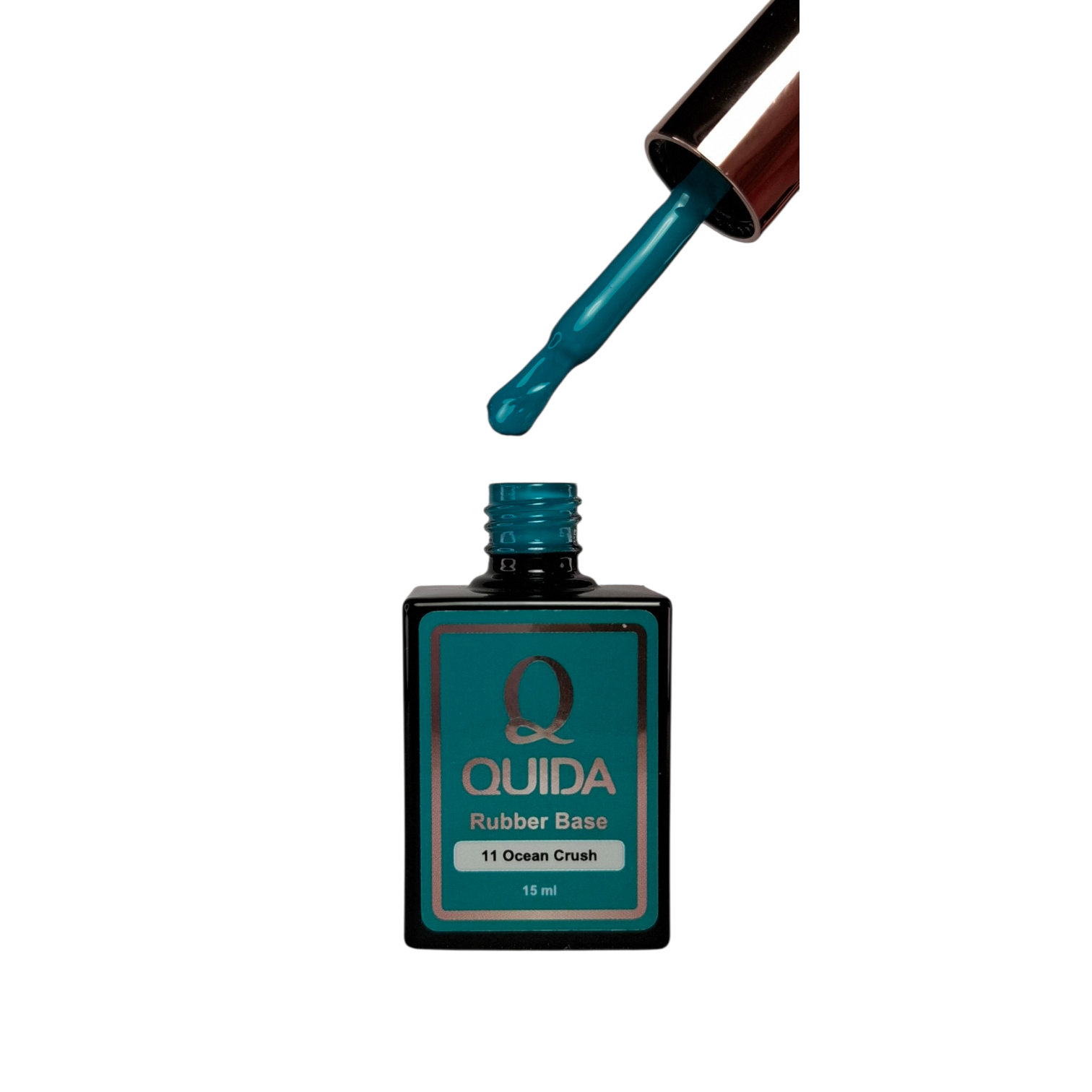 Rubber Base Ocean Crush #11 – Helder Levendig Turquoise met Tropische Blauwe Gloed