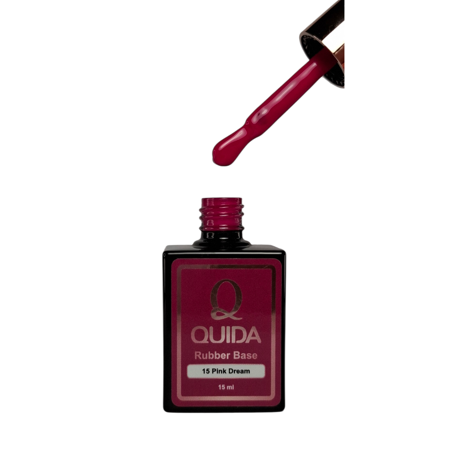 Rubber Base Amour Noir #14 – Diep Donker Roodbruin met Rijke Chocolade-Bordeaux Gloed