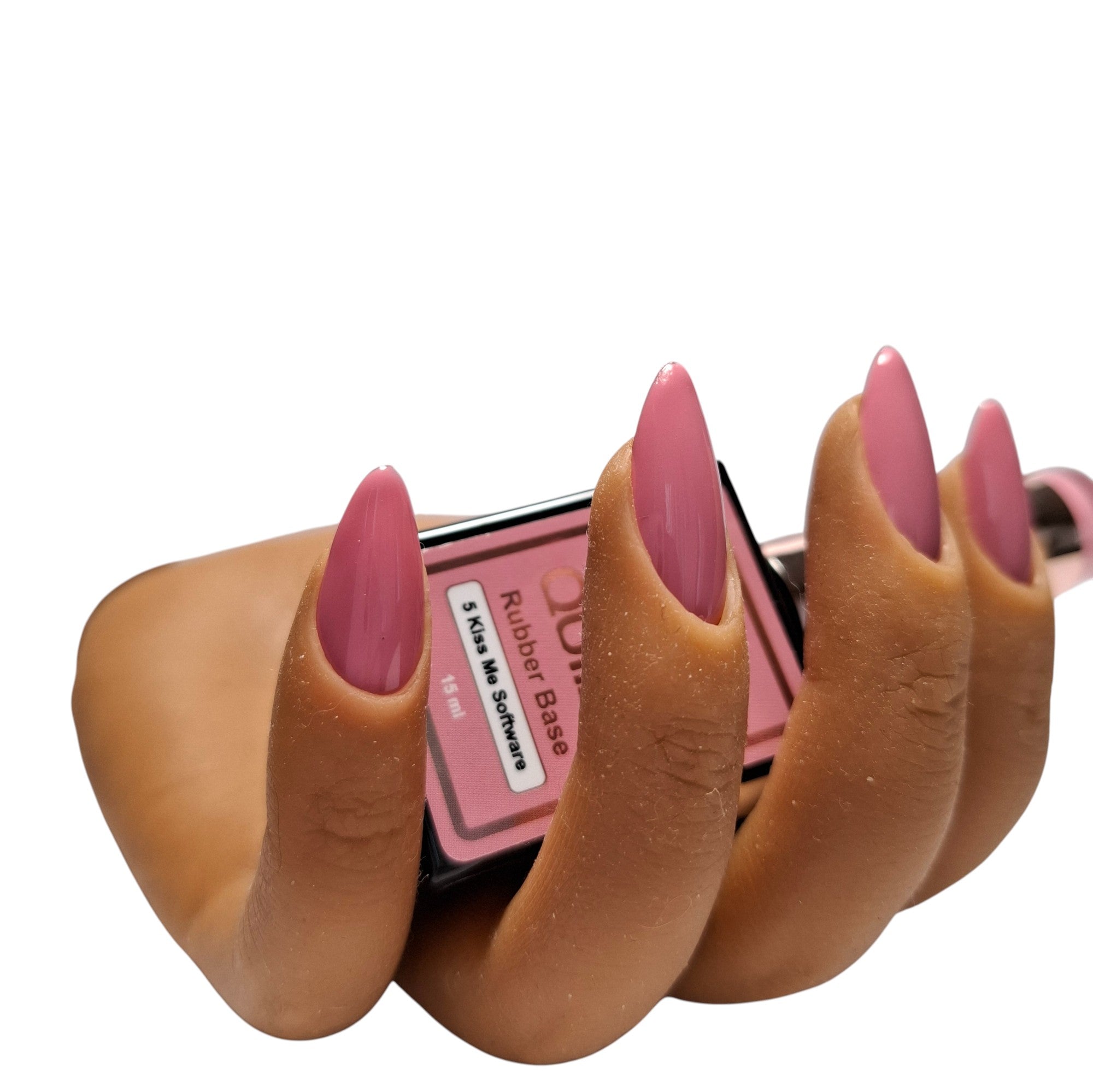 Rubber Base Kiss Me Softcore #5 – Zacht Helder Baby-Roze met Frisse Romantische Gloed