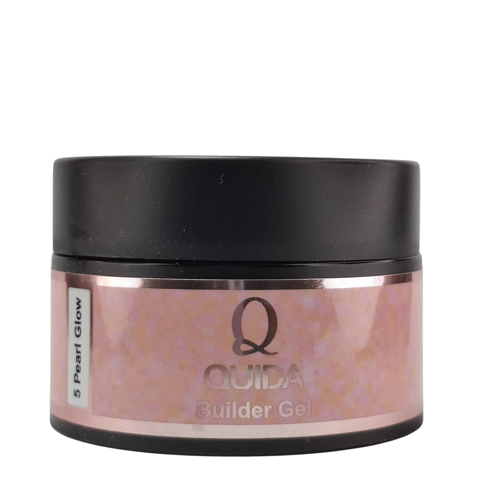 Quida Builder Gel Pearl Glow #005 - Parelmoer Shimmer Hard Gel voor BIAB & Bridal Nagels