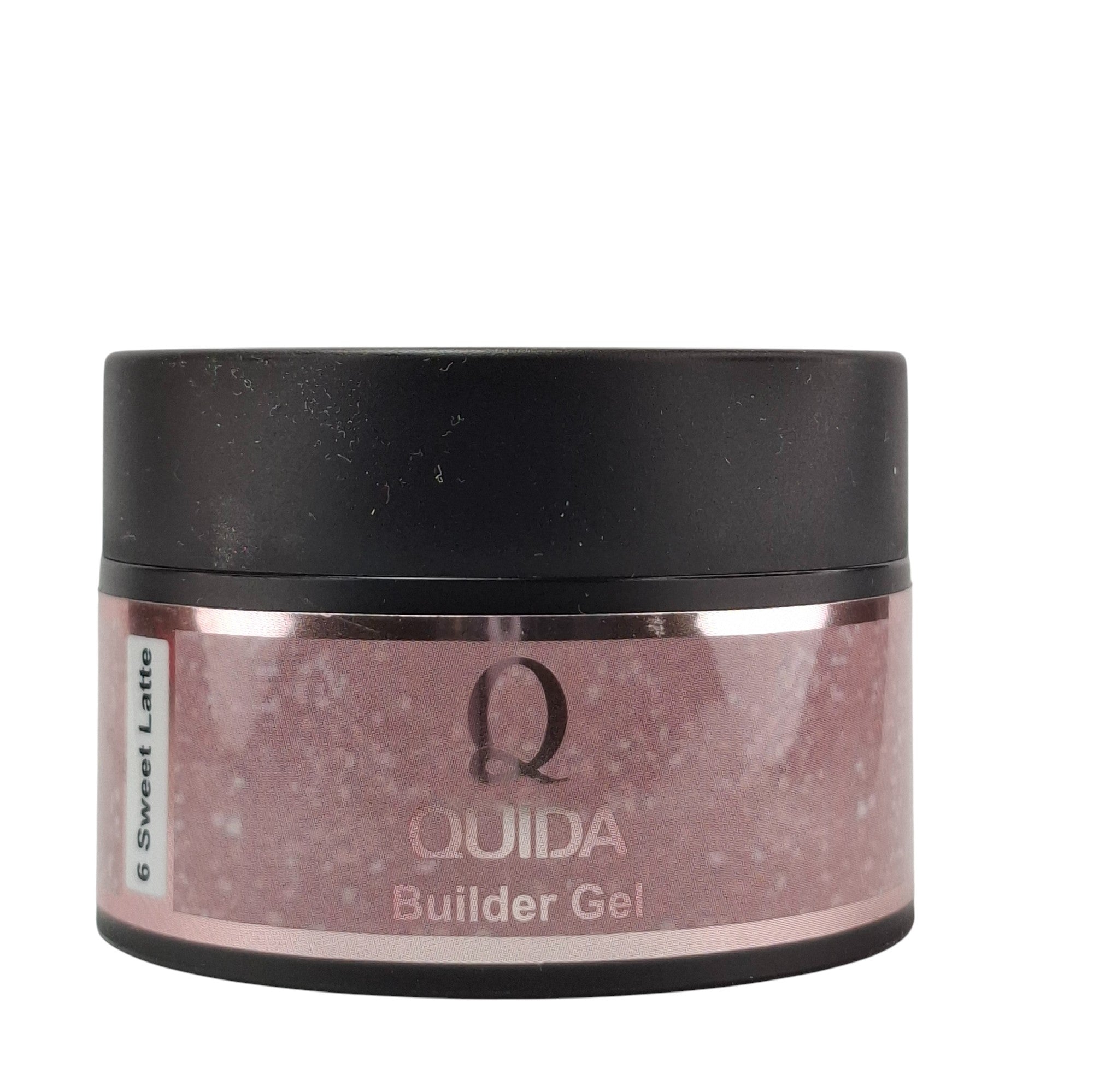 Quida Builder Gel Sweet Latte #006 - Taupe-Roze Hard Gel voor BIAB & Minimalistische Nagels
