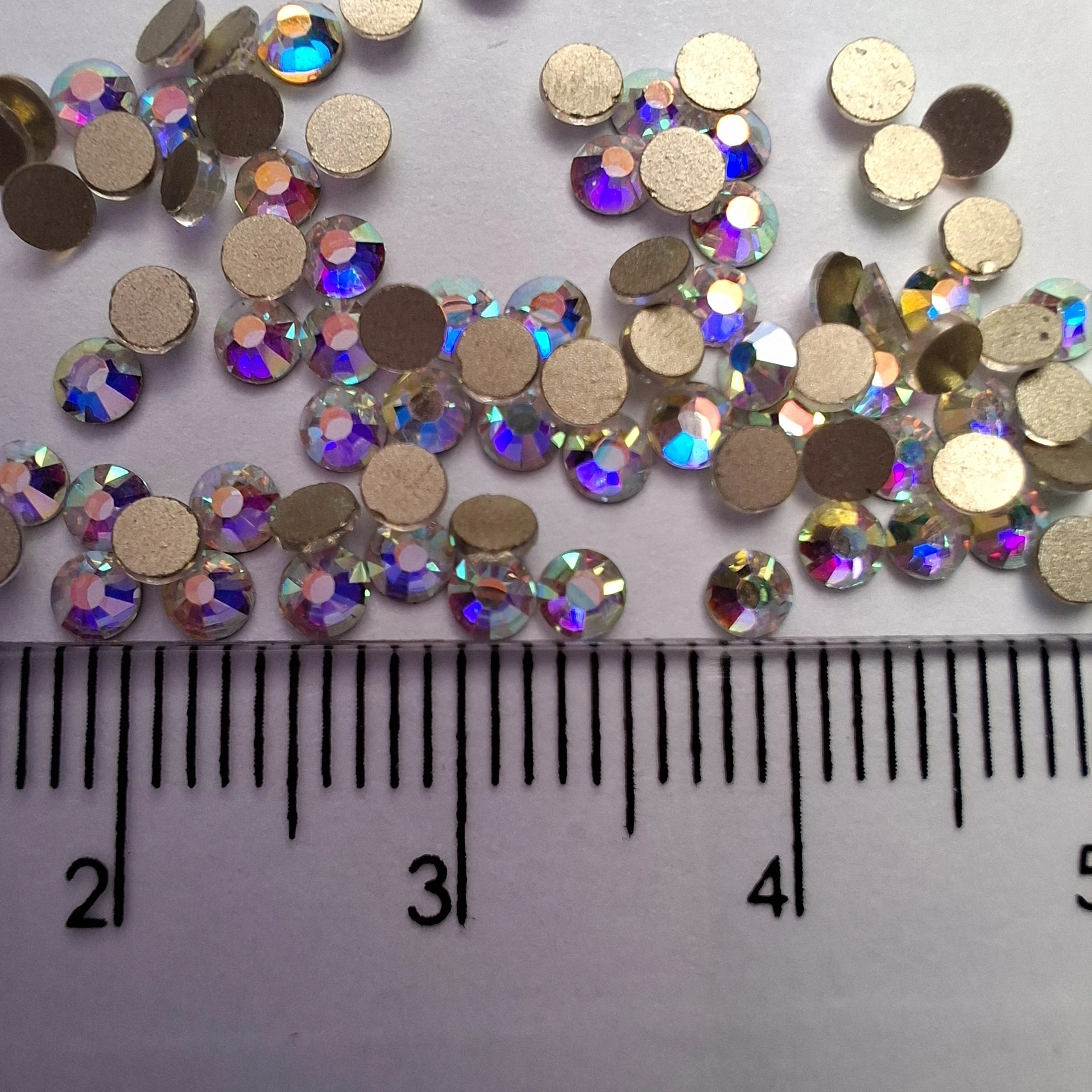 Crystal rhinestone ss10 clear AB