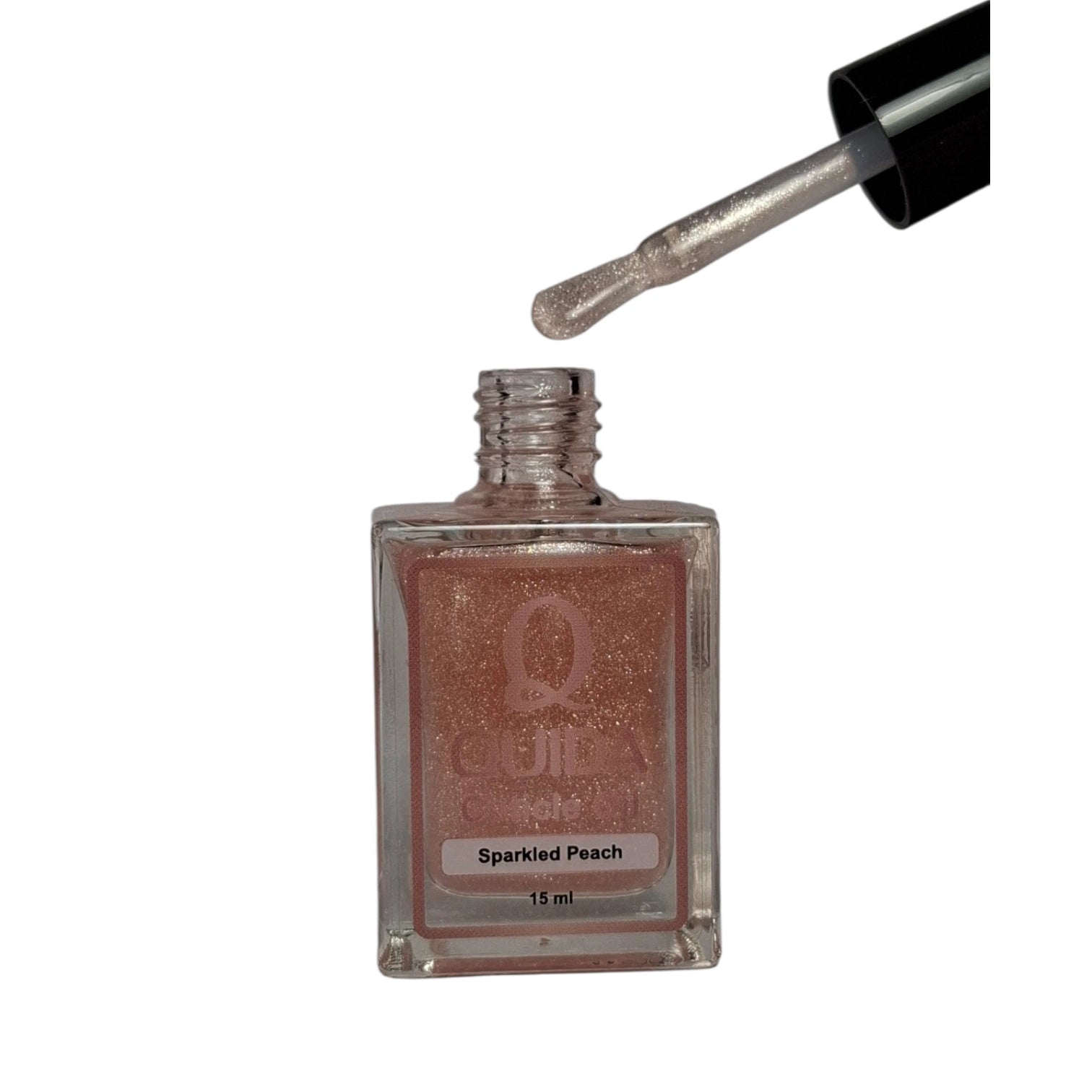 Quida Cuticle Oil | Sparkled Peach | 15 ml