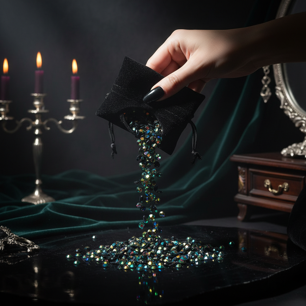 Dramatische sfeerfoto met sparkle