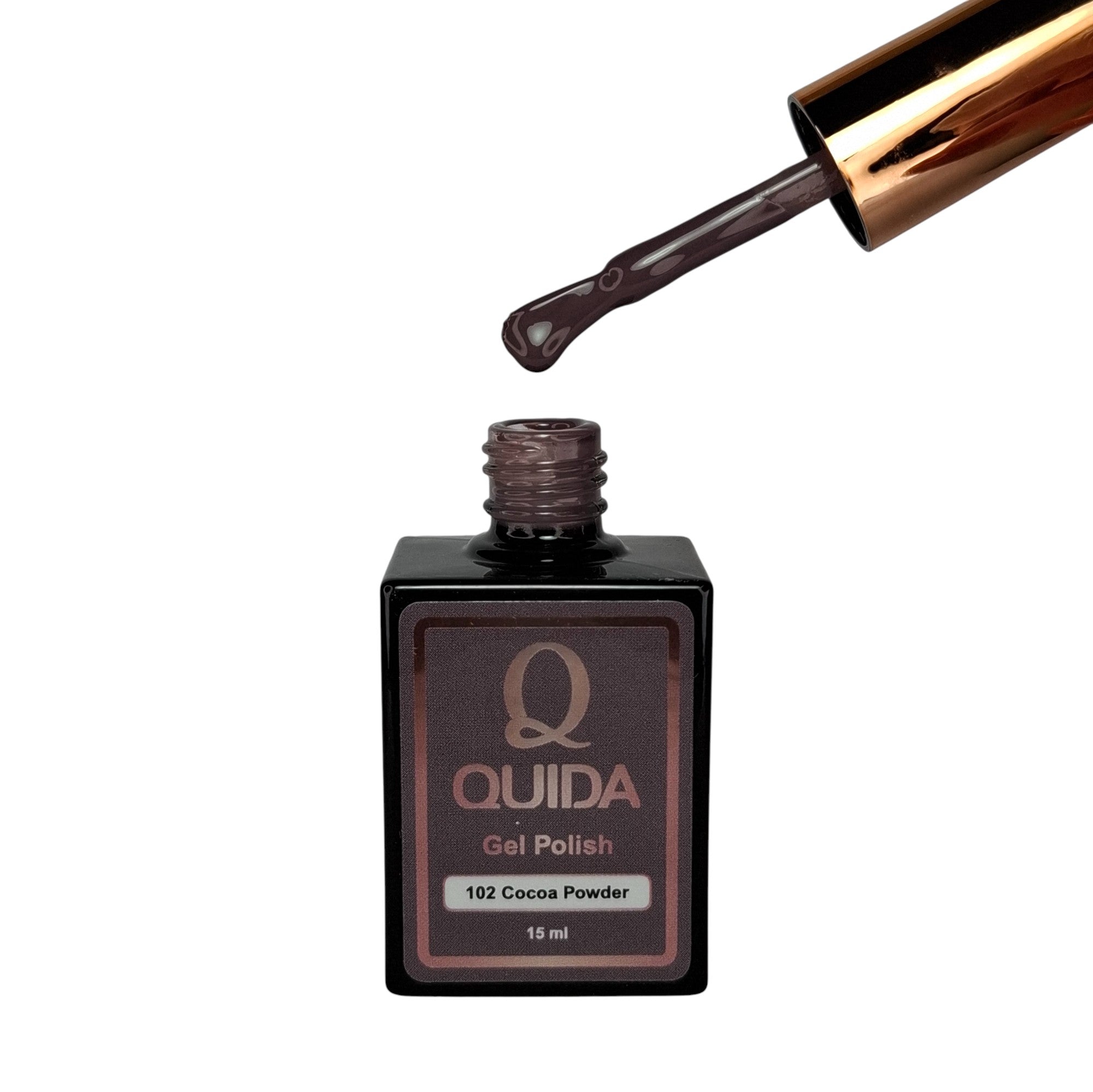 Gel Polish Cocoa Powder #102 – Koele Bruinlila Gel Nagellak