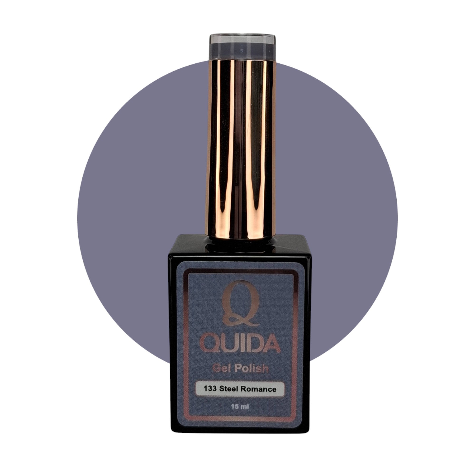 Gel Polish Steel Romance #133 – Elegant Grijsblauw