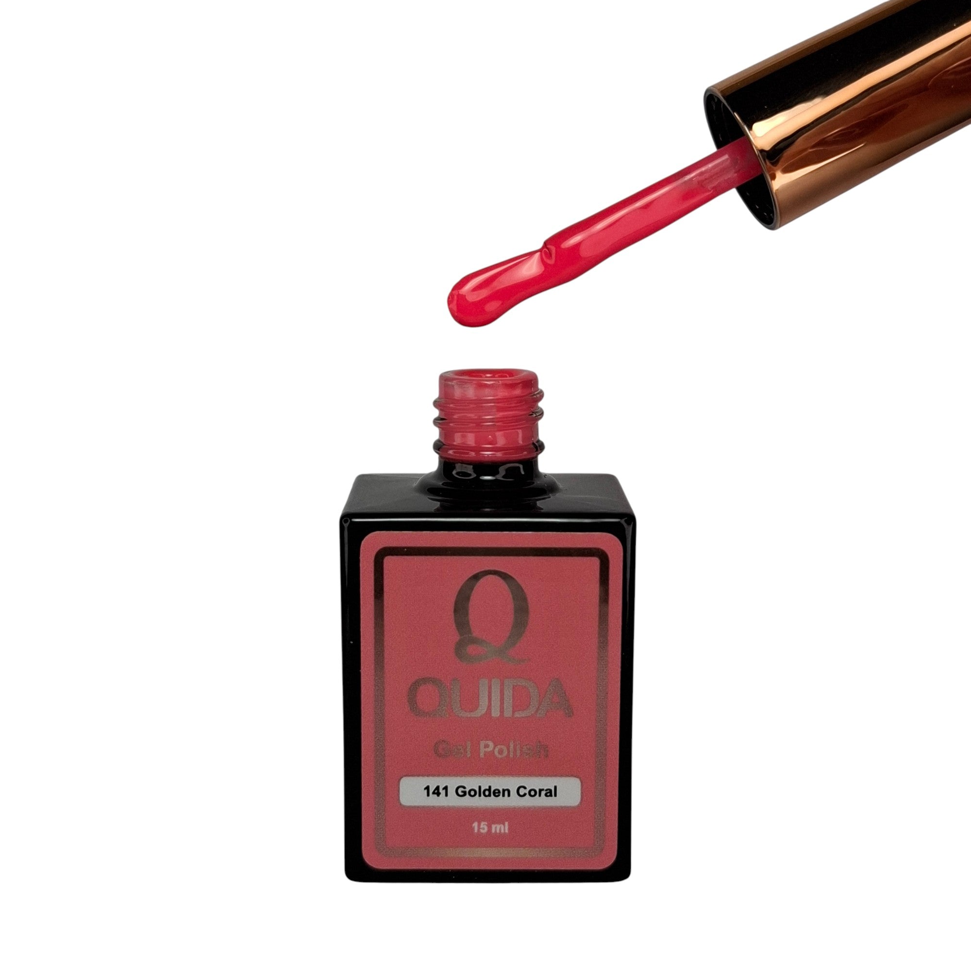 Gel Polish Golden Coral #141 – Intens Warm Fuchsiakoraal
