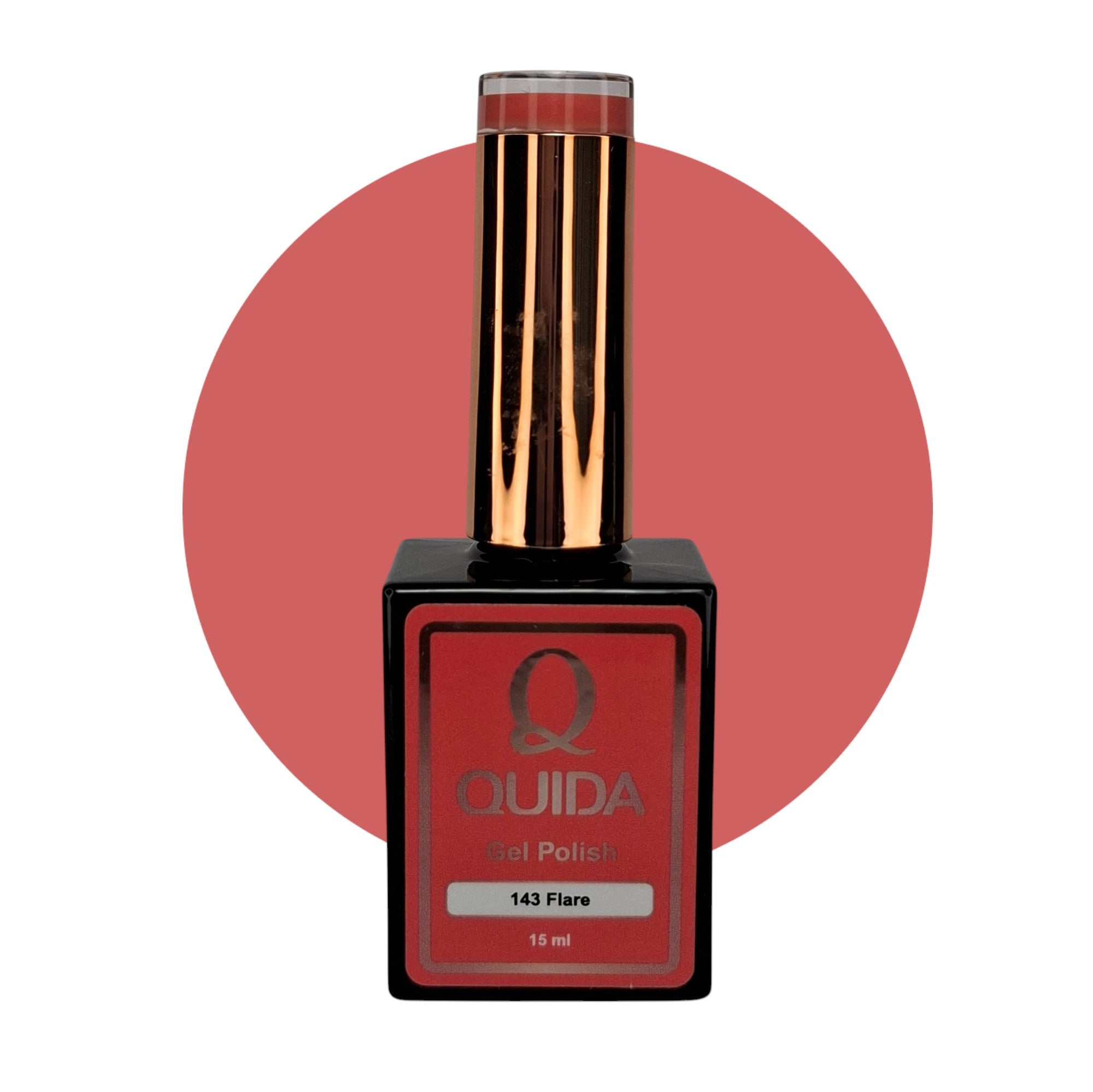 Gel Polish Flare #143 – Zonnig Oranje-Roze