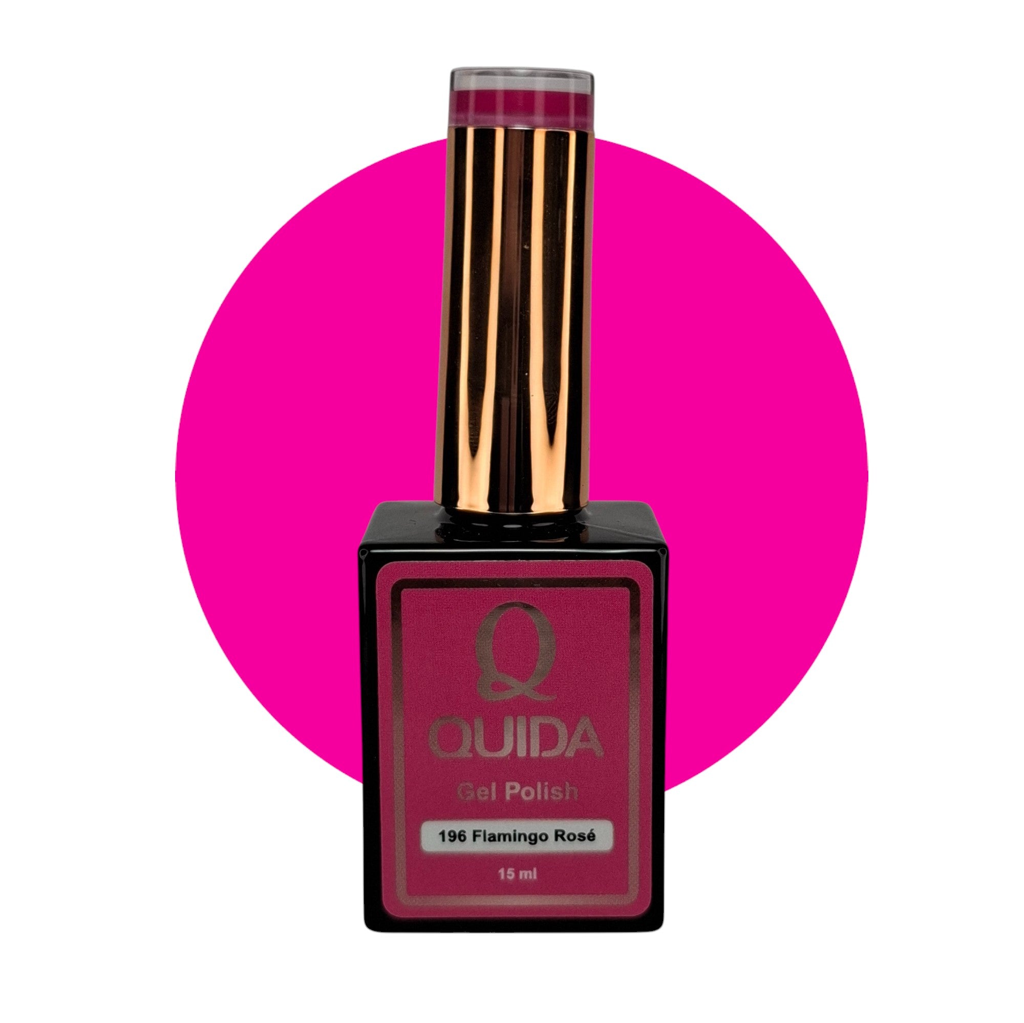 Gel Polish Flamingo Rose #196 – Intens Felroze