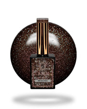 Glitter Gel Polish Aura Glow #208 – Warme Bronzen Glitter met Tijdloze Luxe Glans