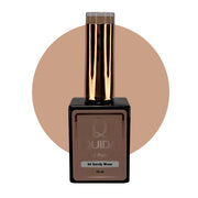 Gel Polish Sandy Muse #84 – Warme Zandbruin met Roze-Beige Ondertoon