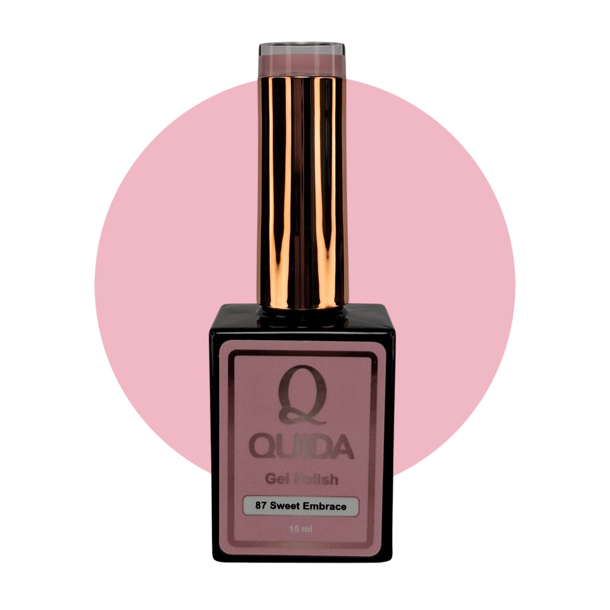 Gel Polish Sweet Embrace #87 – Helder Warm Roze met Vrolijke Uitstraling