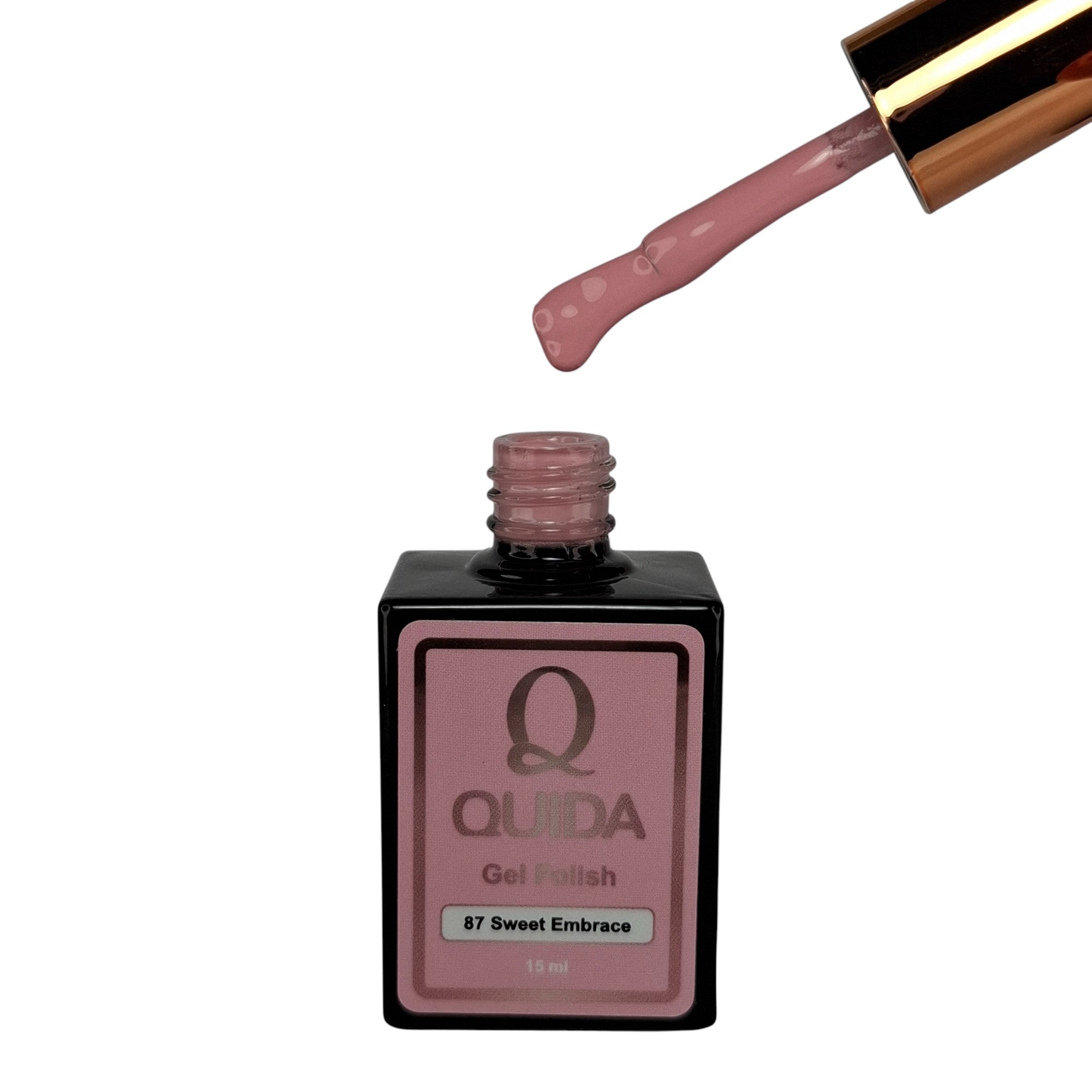 Gel Polish First Kiss #88 – Poederig Blush-Nude met Zacht Roze Gloed